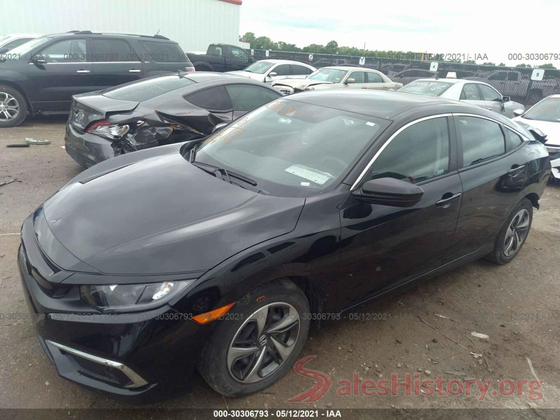 19XFC2F64LE016853 2020 HONDA CIVIC SEDAN