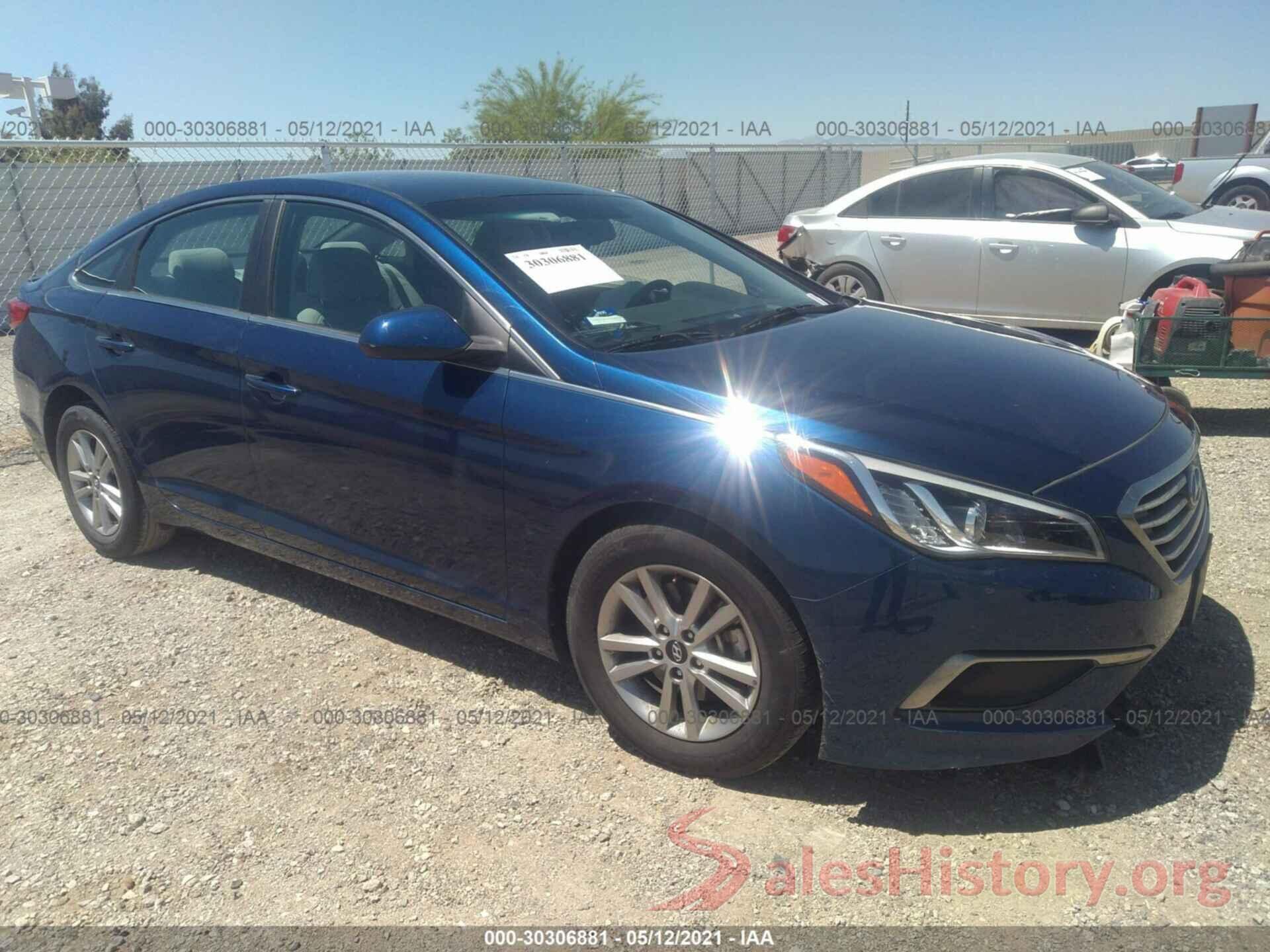 5NPE24AFXHH524782 2017 HYUNDAI SONATA