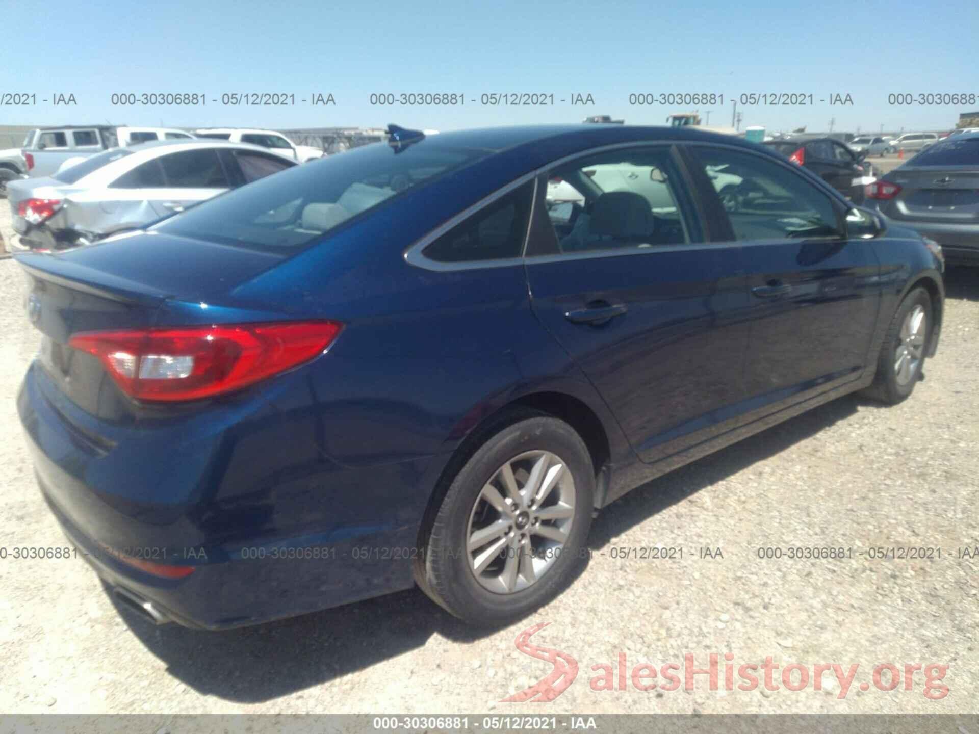 5NPE24AFXHH524782 2017 HYUNDAI SONATA