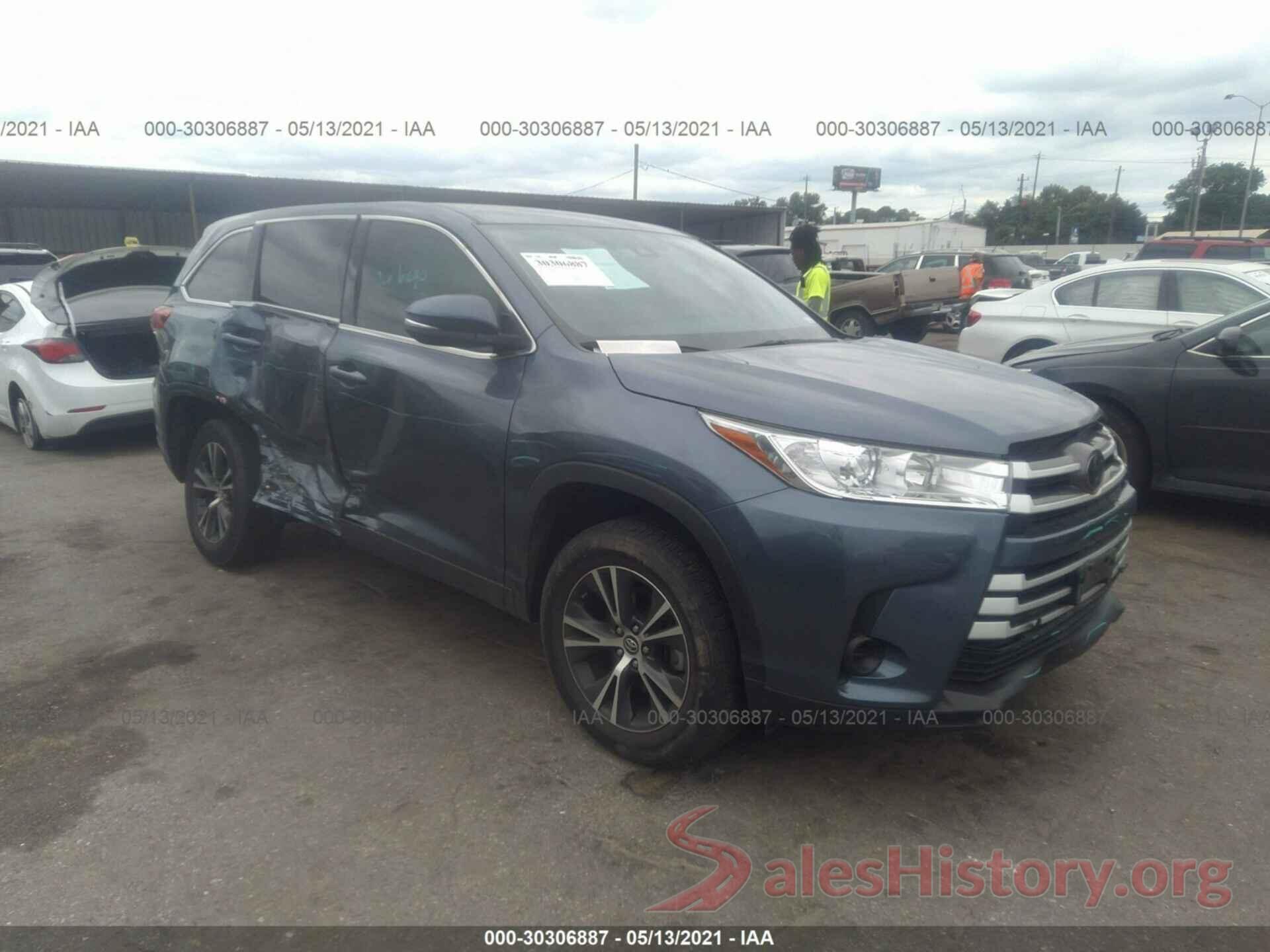 5TDZARFH0KS042898 2019 TOYOTA HIGHLANDER