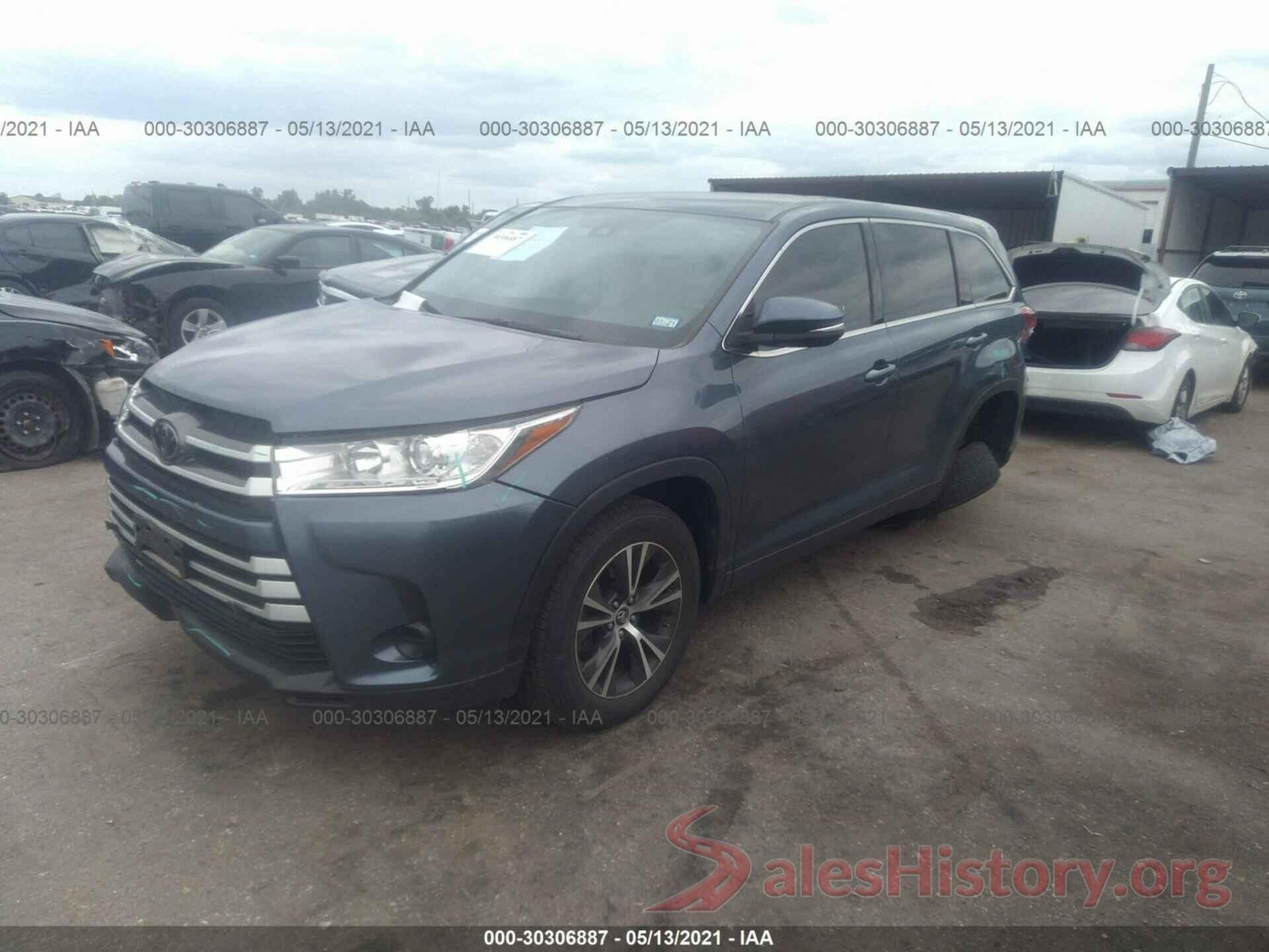 5TDZARFH0KS042898 2019 TOYOTA HIGHLANDER