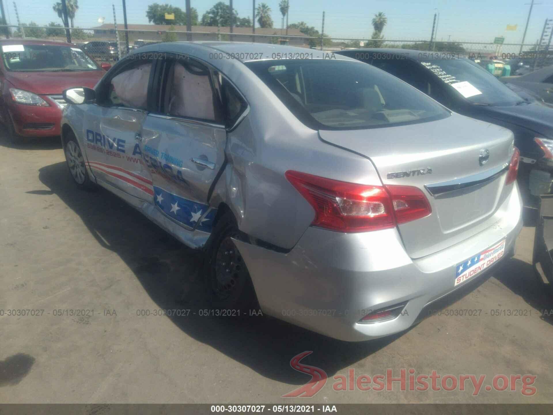 3N1AB7AP1JY332672 2018 NISSAN SENTRA