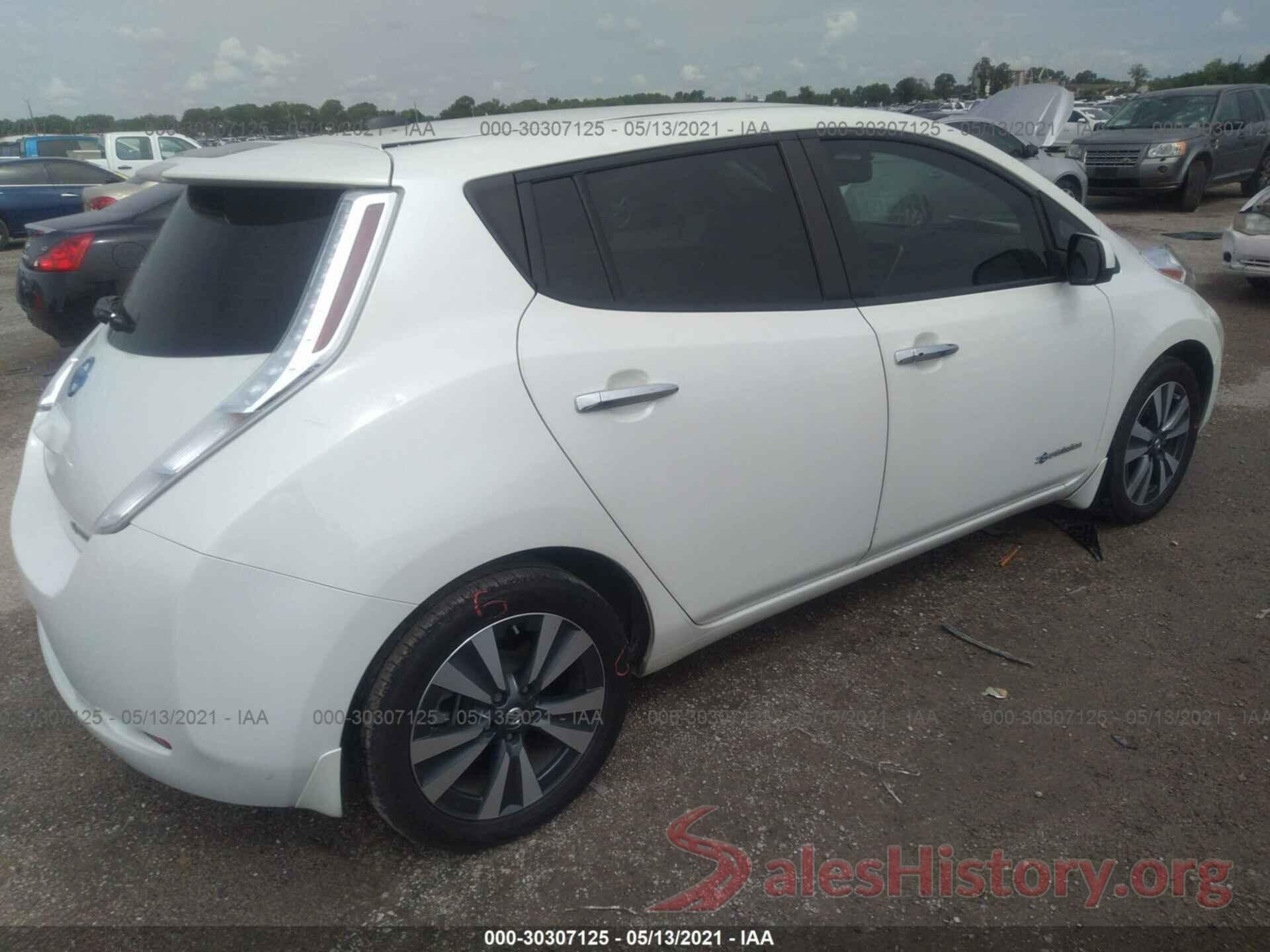 1N4BZ0CP3GC310262 2016 NISSAN LEAF