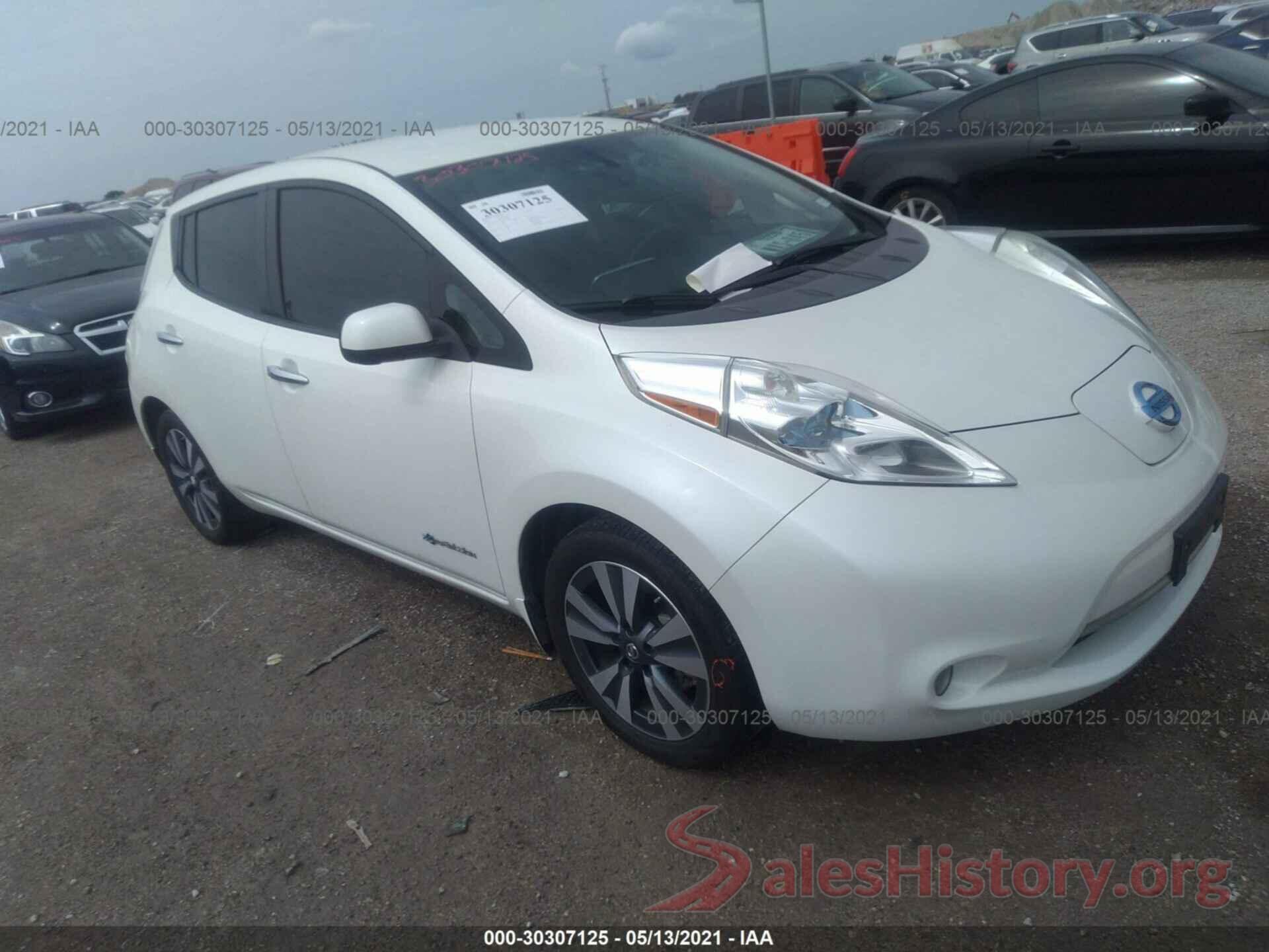 1N4BZ0CP3GC310262 2016 NISSAN LEAF