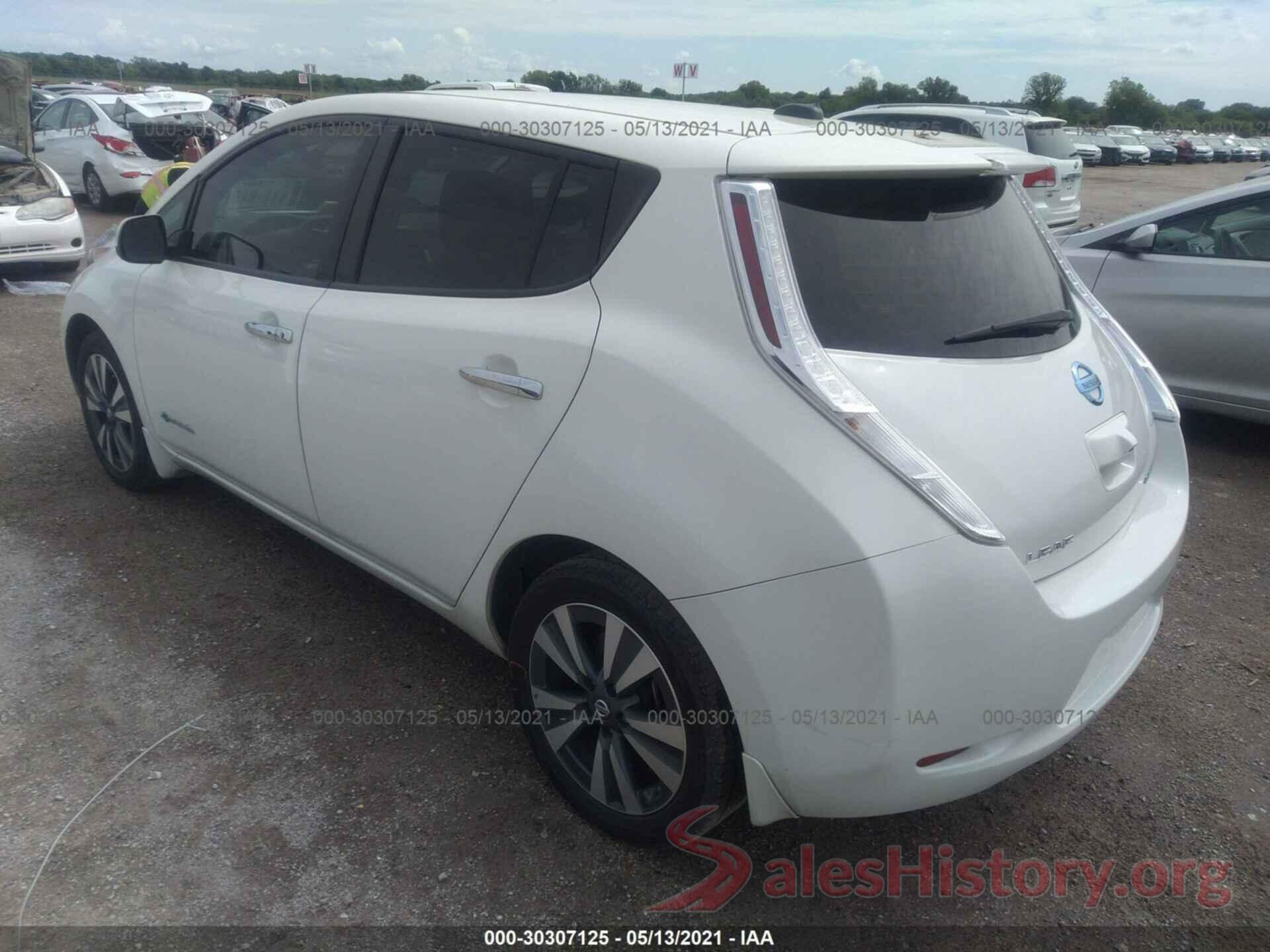 1N4BZ0CP3GC310262 2016 NISSAN LEAF