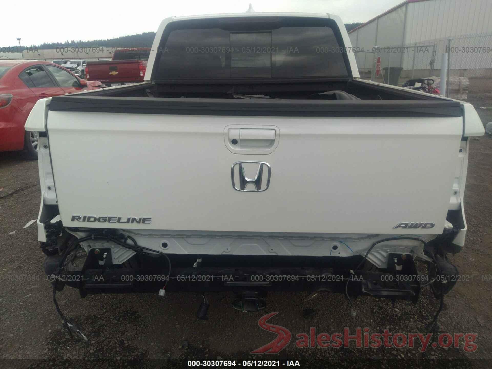 5FPYK3F70KB022143 2019 HONDA RIDGELINE