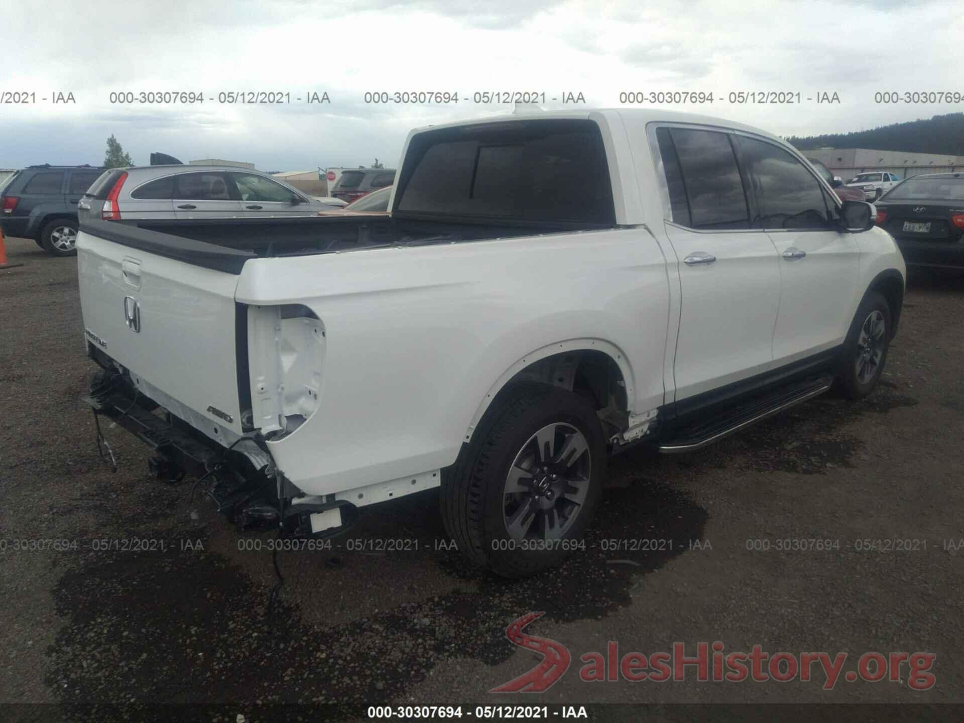 5FPYK3F70KB022143 2019 HONDA RIDGELINE