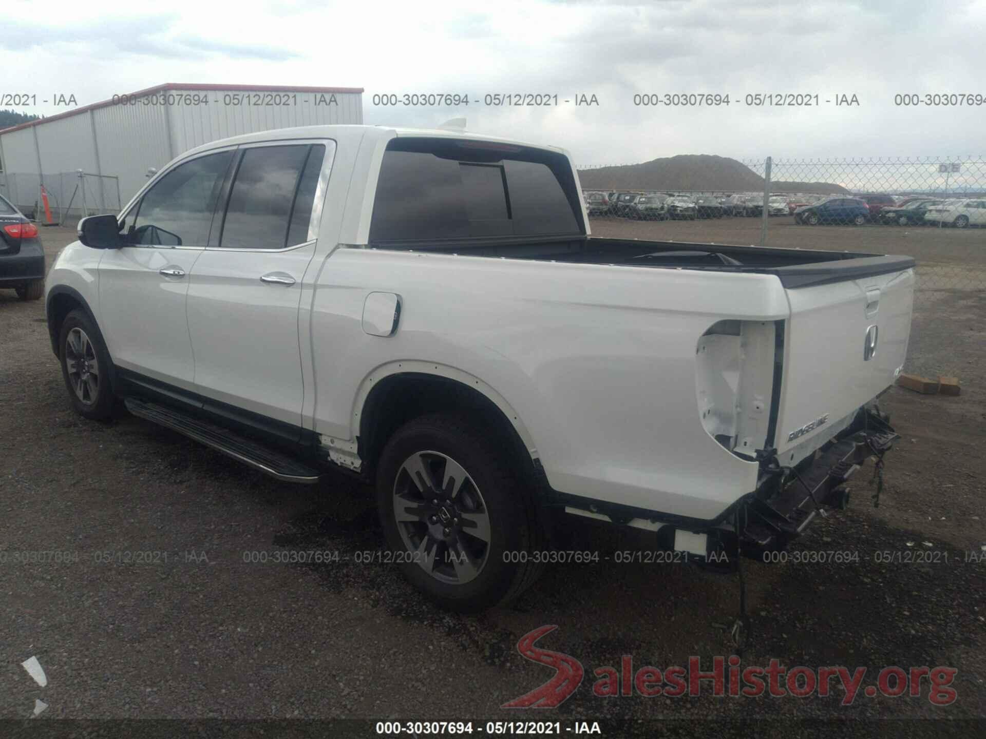 5FPYK3F70KB022143 2019 HONDA RIDGELINE