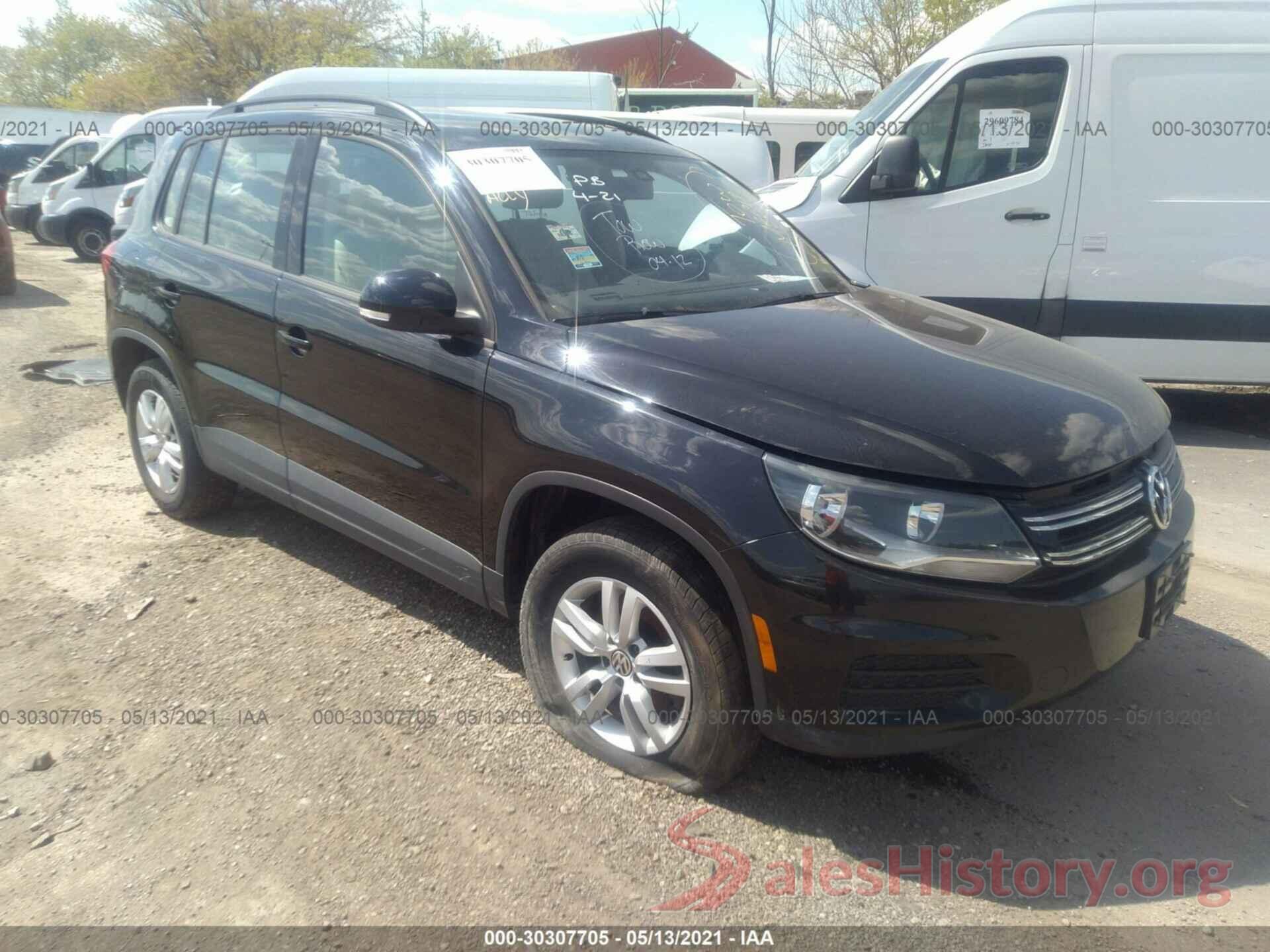 WVGBV7AX3GW011012 2016 VOLKSWAGEN TIGUAN