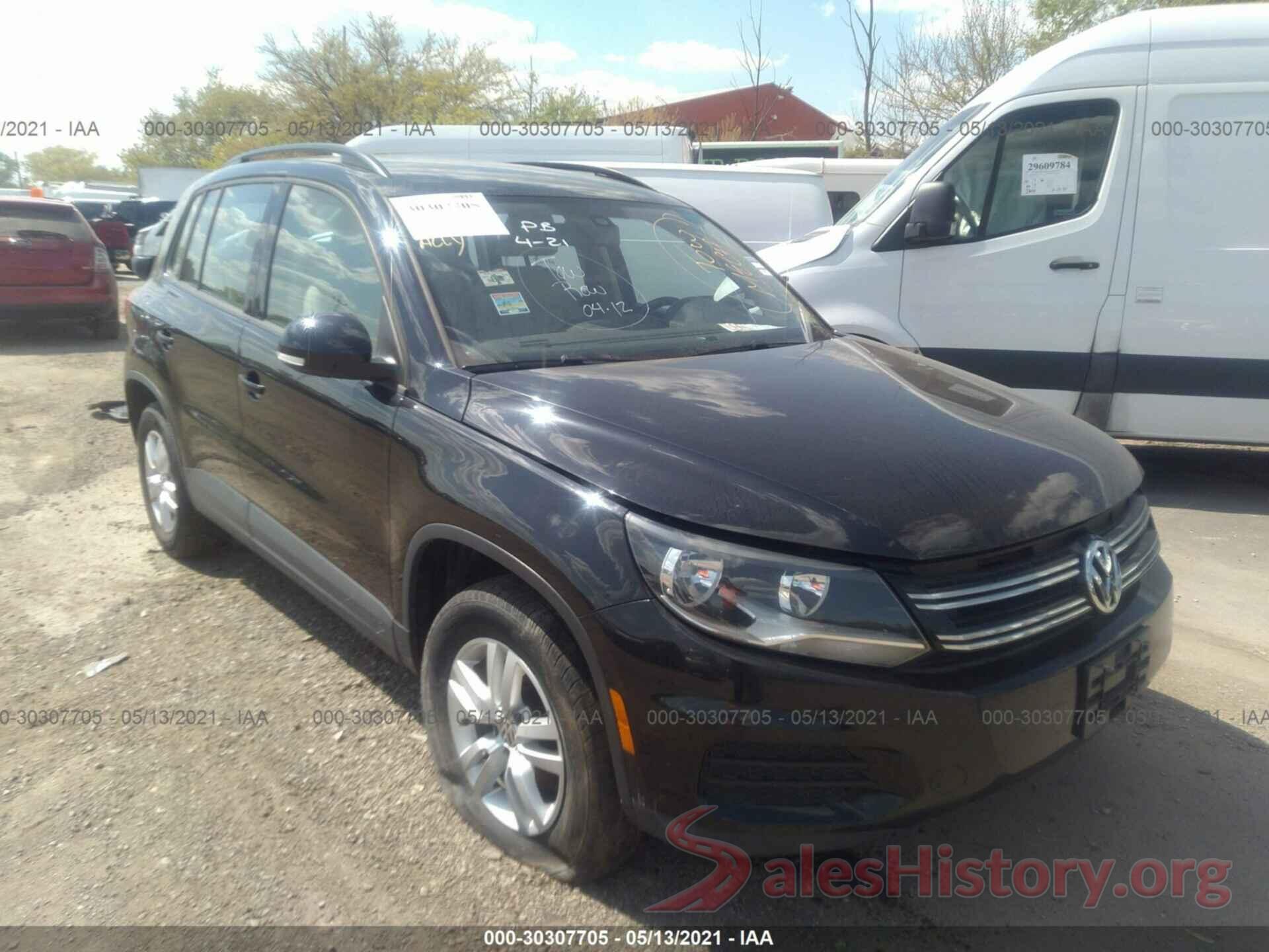 WVGBV7AX3GW011012 2016 VOLKSWAGEN TIGUAN