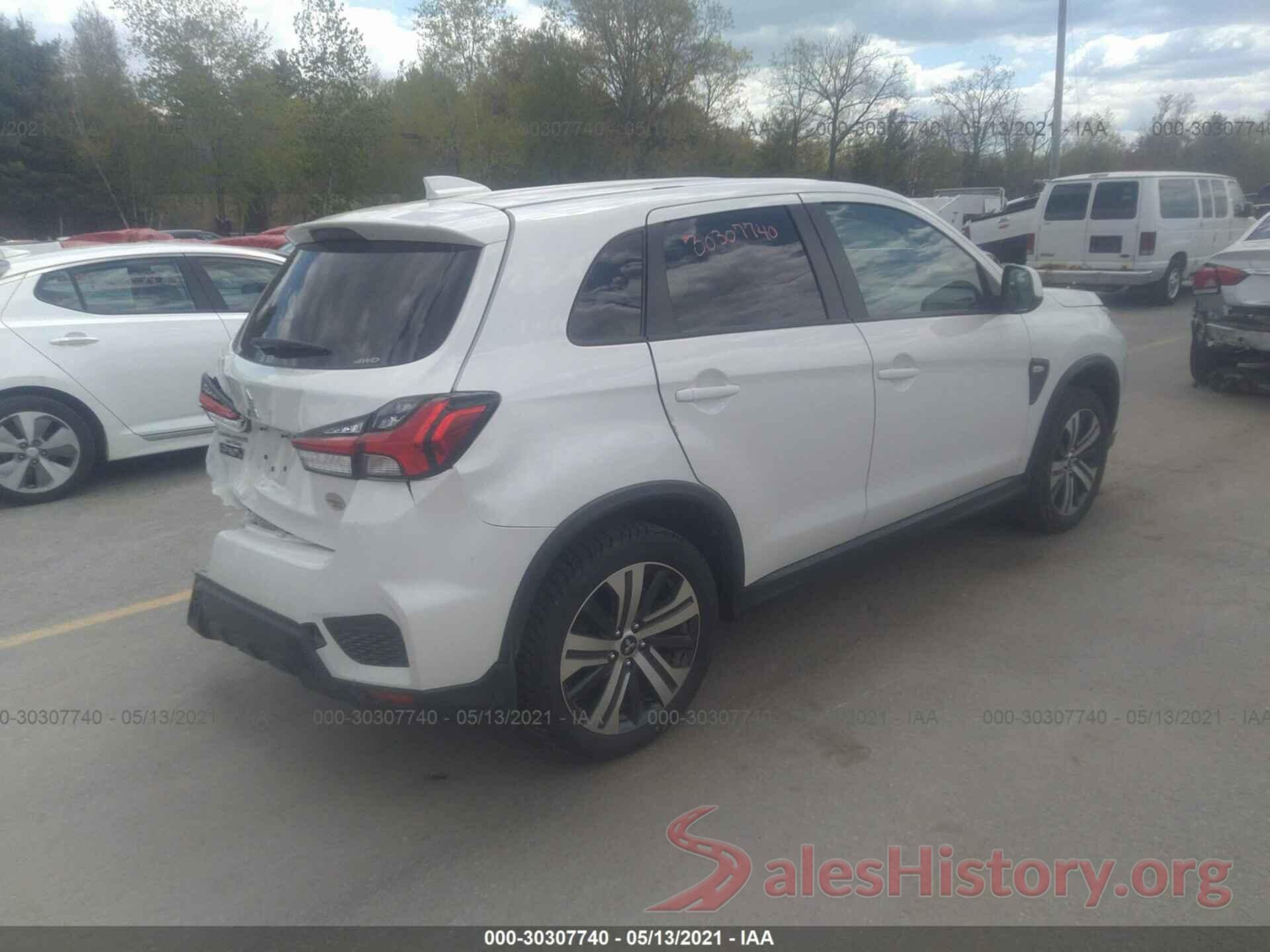 JA4AR3AU6LU002145 2020 MITSUBISHI OUTLANDER SPORT