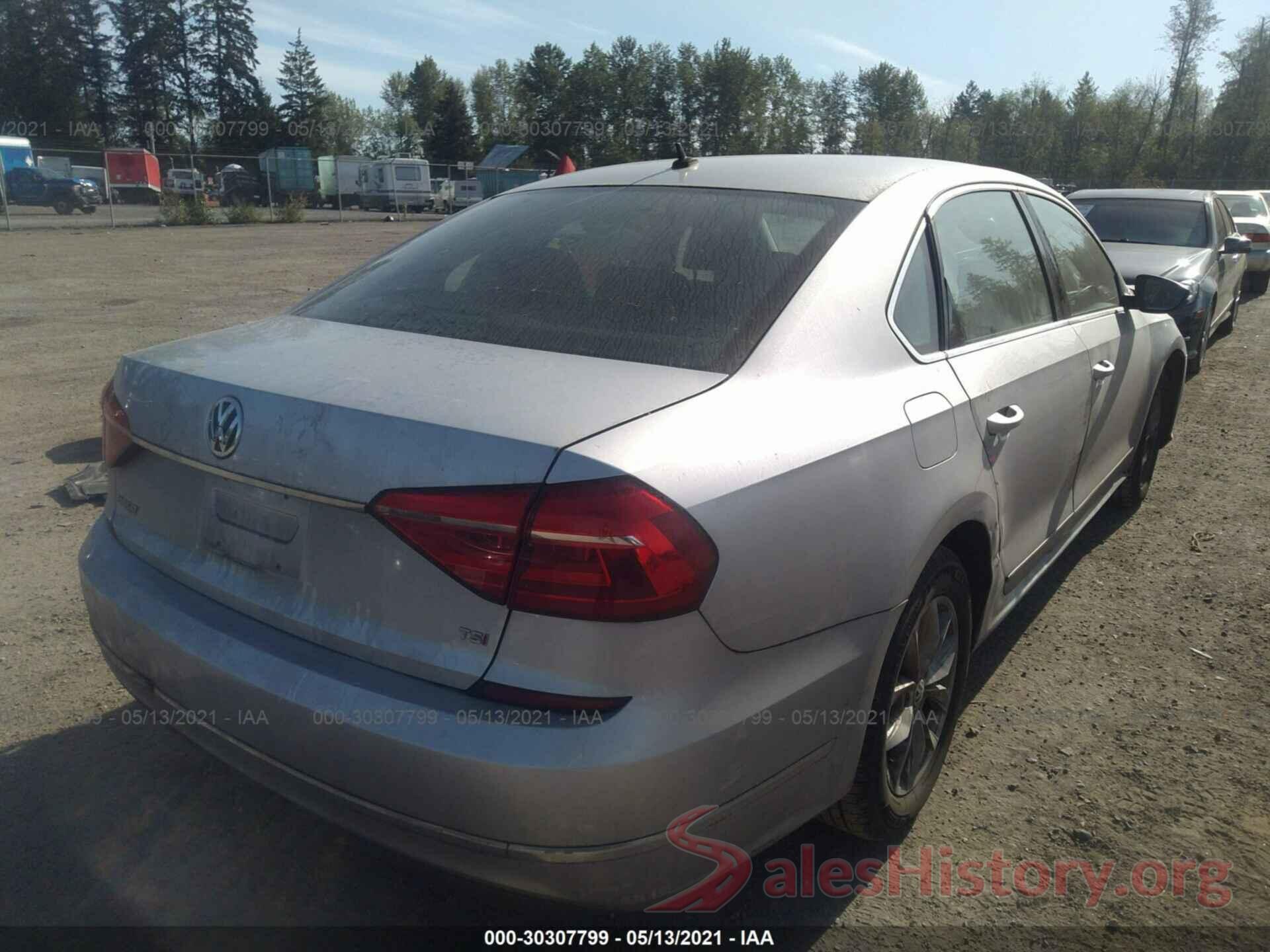 1VWAT7A34GC041671 2016 VOLKSWAGEN PASSAT