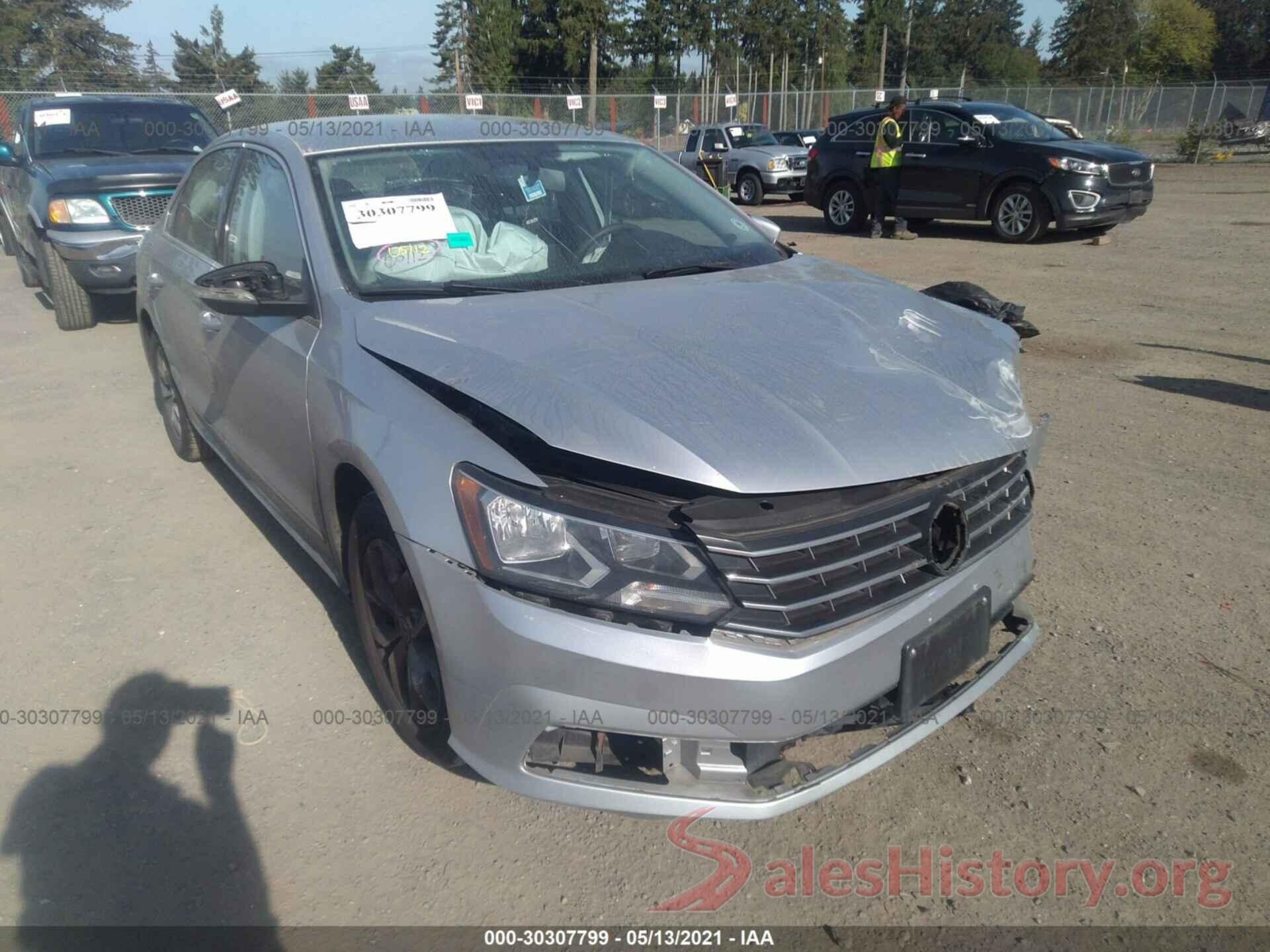 1VWAT7A34GC041671 2016 VOLKSWAGEN PASSAT