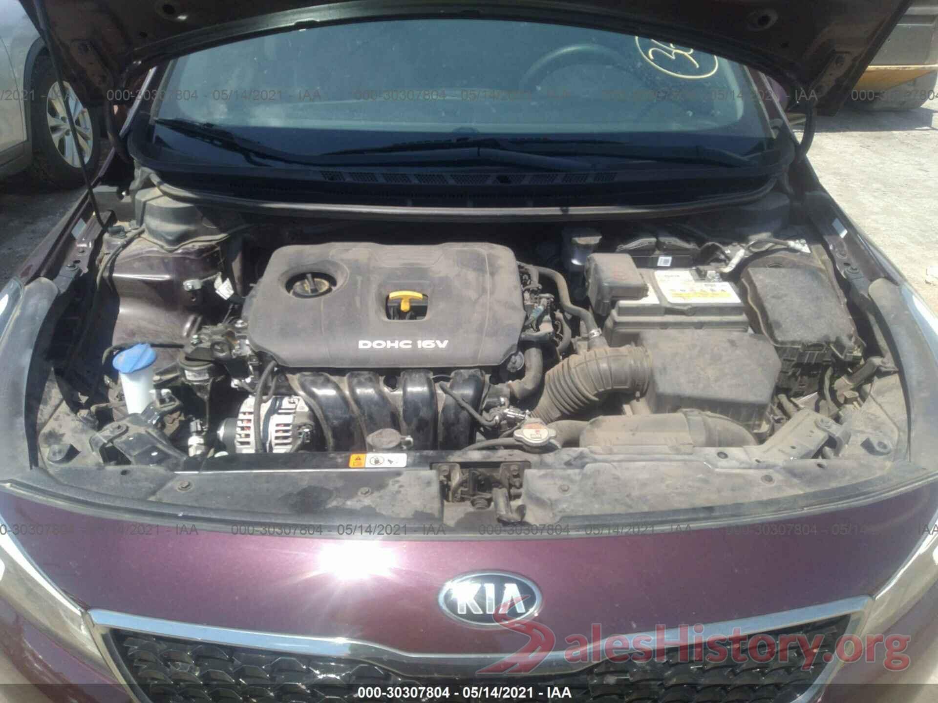 3KPFK4A73JE168327 2018 KIA FORTE