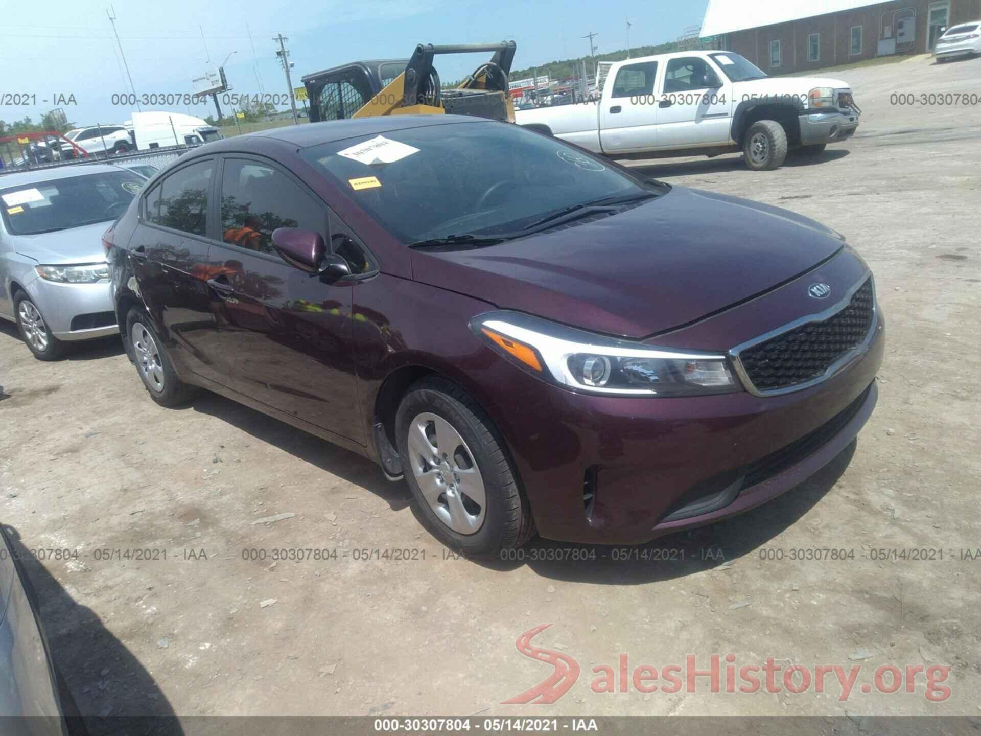 3KPFK4A73JE168327 2018 KIA FORTE