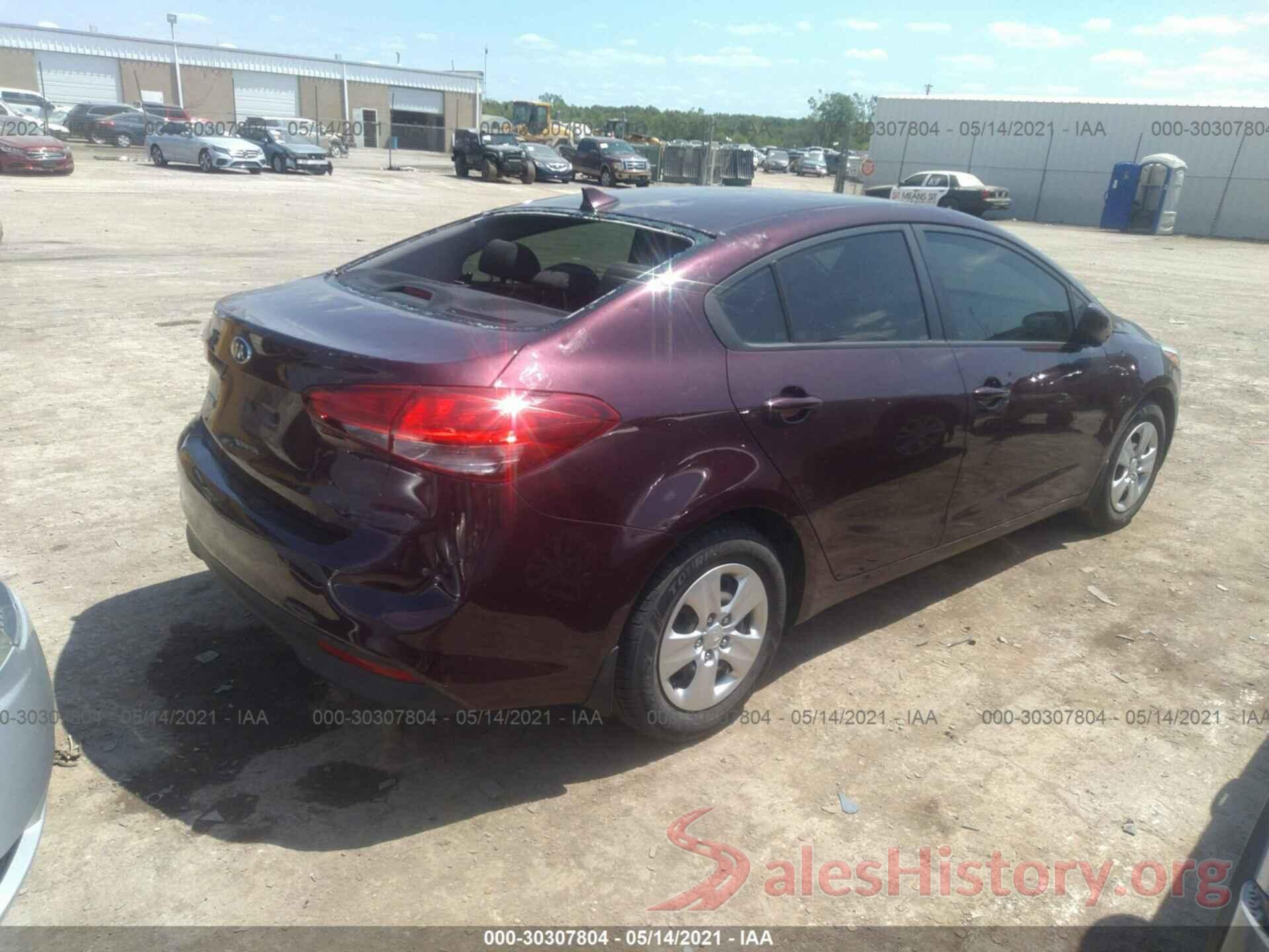 3KPFK4A73JE168327 2018 KIA FORTE