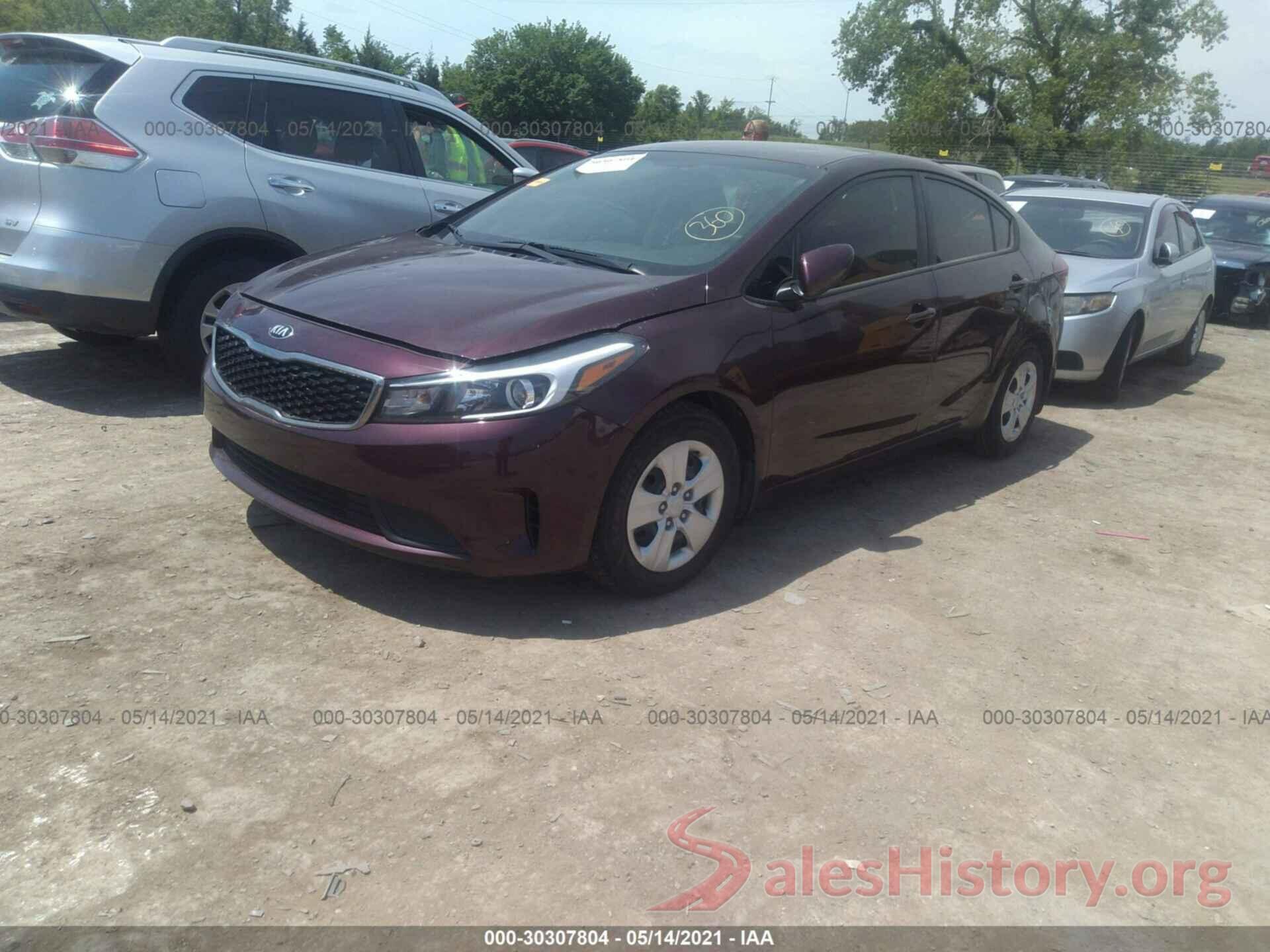 3KPFK4A73JE168327 2018 KIA FORTE