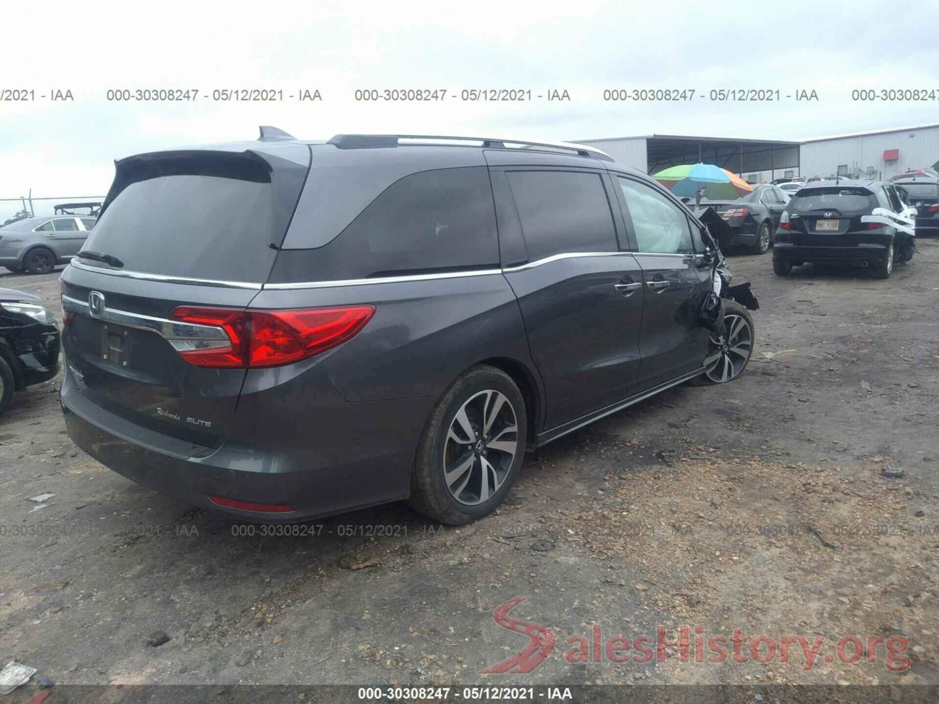 5FNRL6H9XLB043187 2020 HONDA ODYSSEY