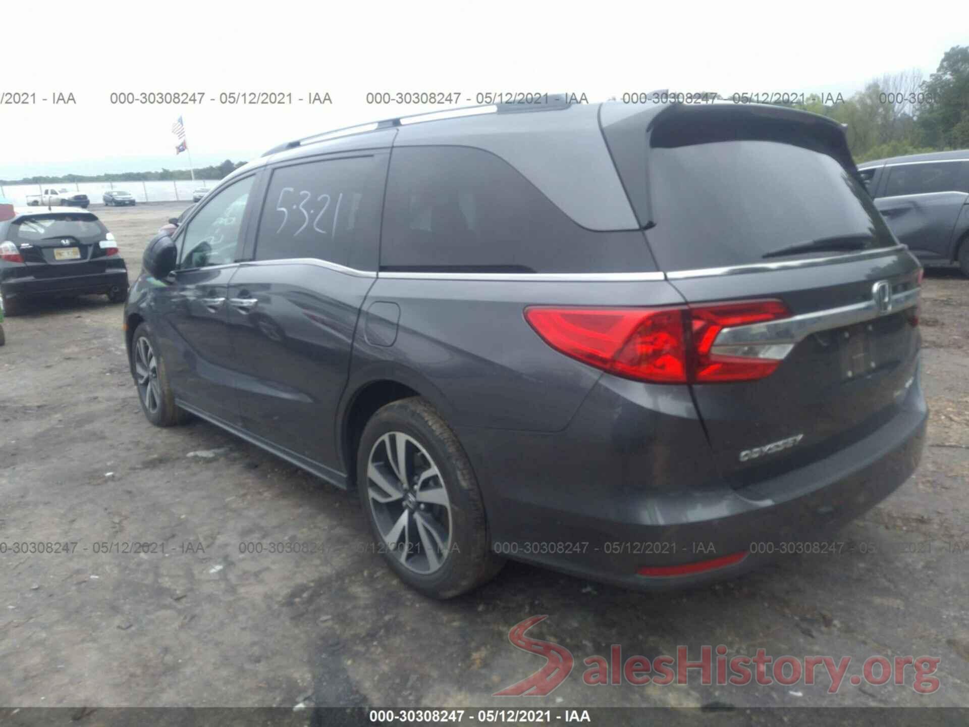 5FNRL6H9XLB043187 2020 HONDA ODYSSEY