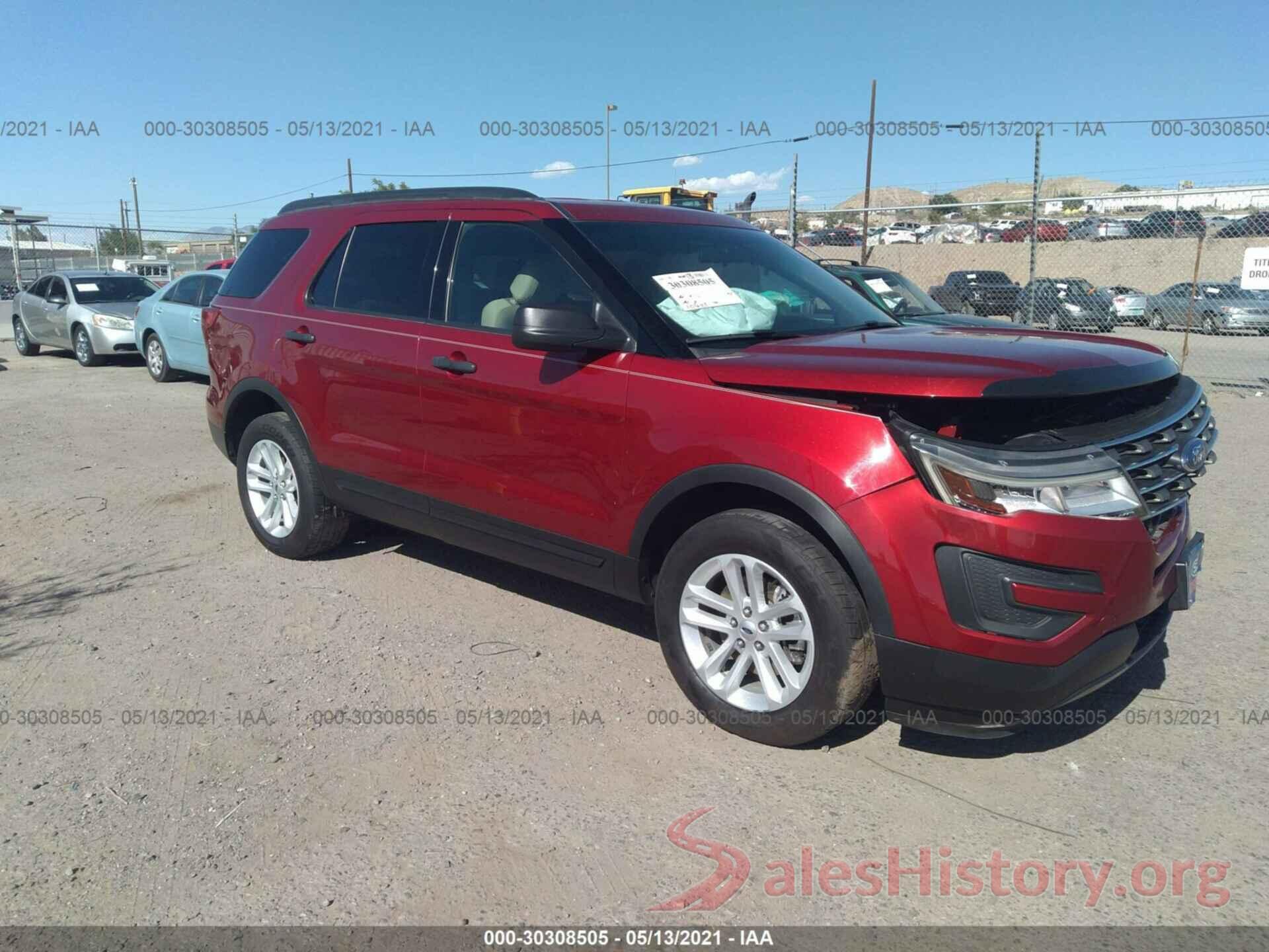 1FM5K8B87HGC54918 2017 FORD EXPLORER