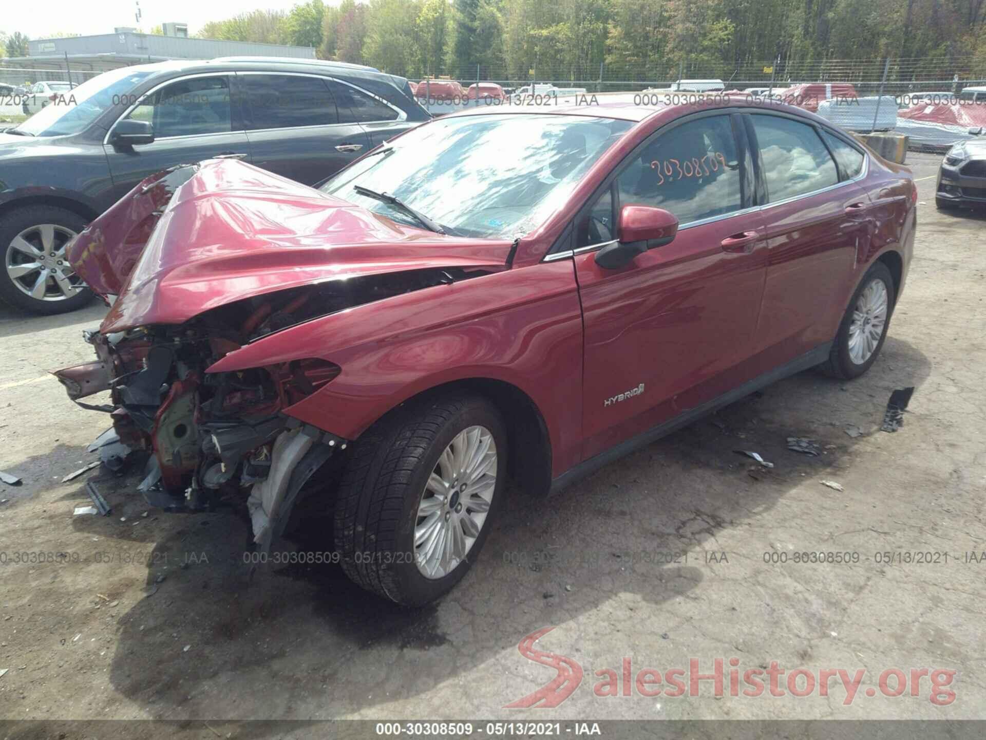 3FA6P0UU8GR349104 2016 FORD FUSION