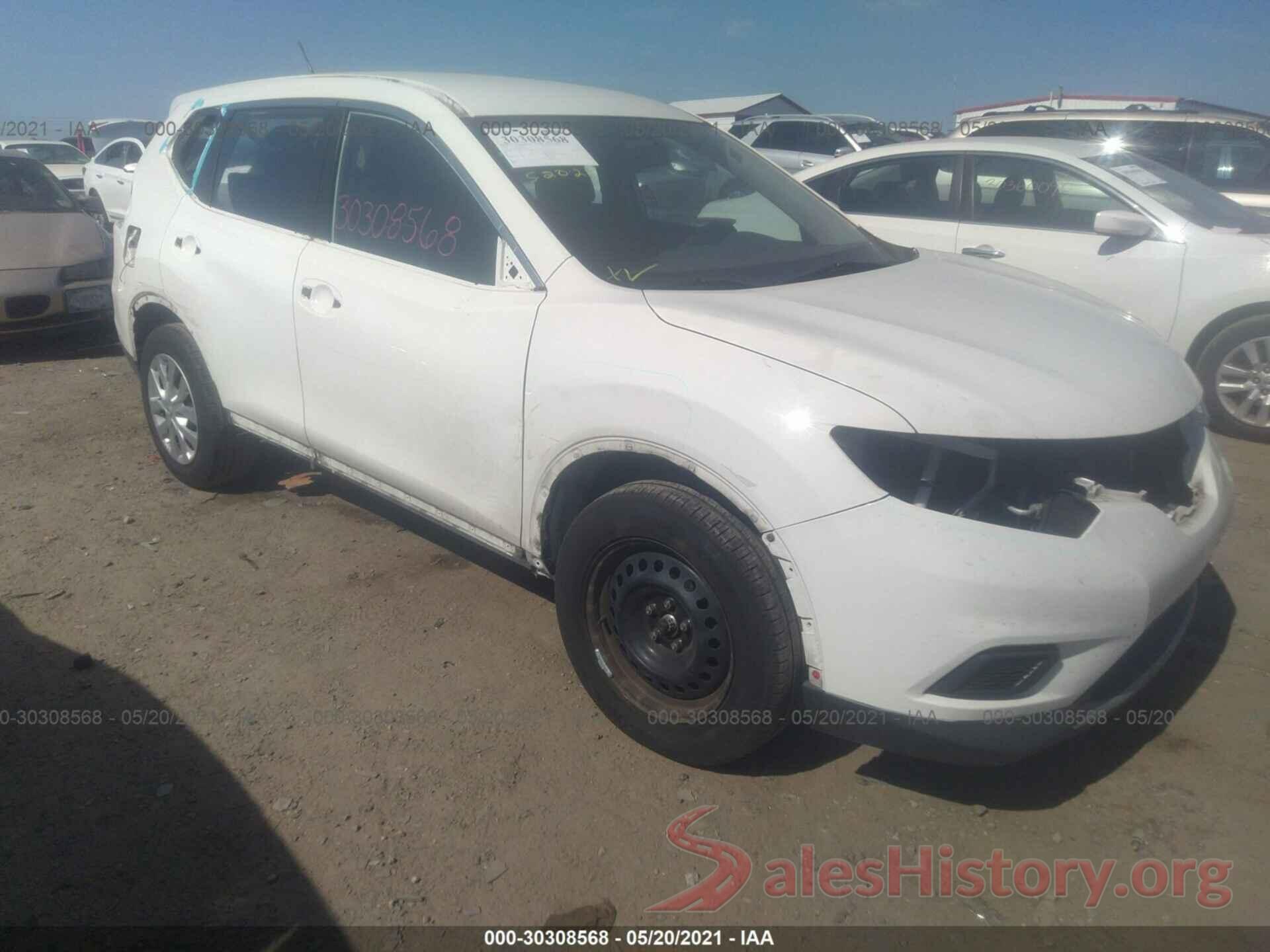 5N1AT2MT7GC811858 2016 NISSAN ROGUE