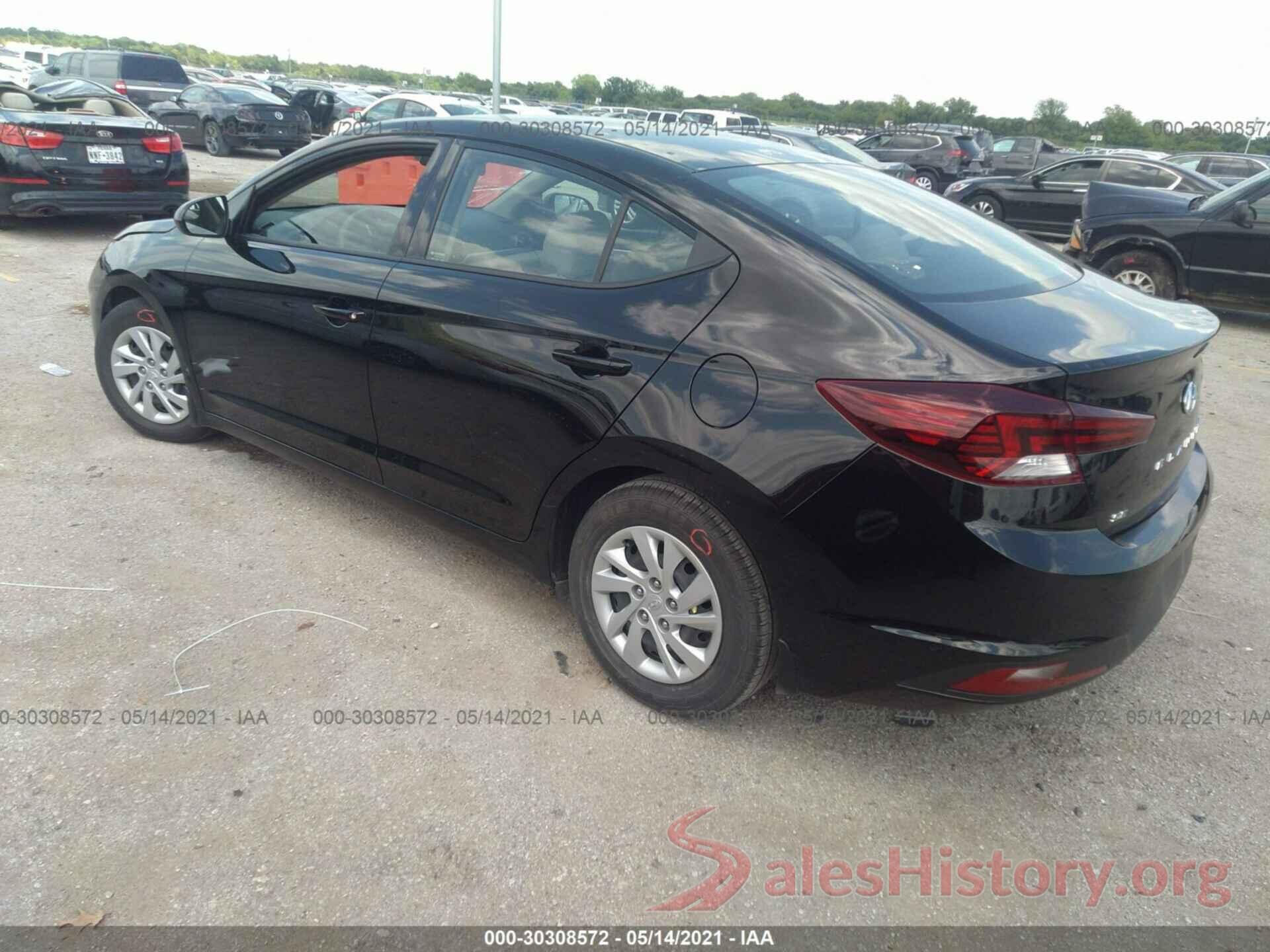 5NPD74LF2LH500544 2020 HYUNDAI ELANTRA