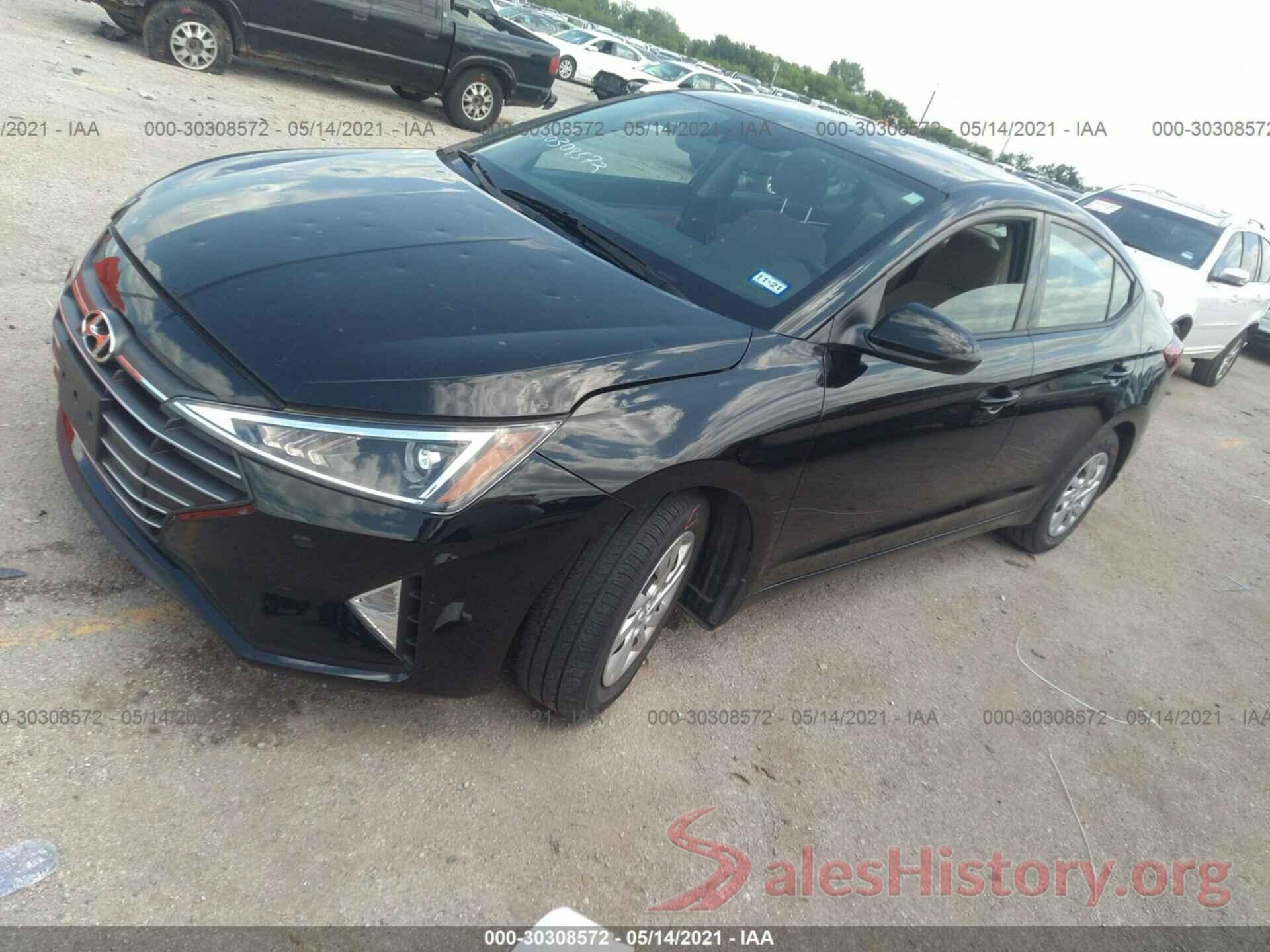 5NPD74LF2LH500544 2020 HYUNDAI ELANTRA