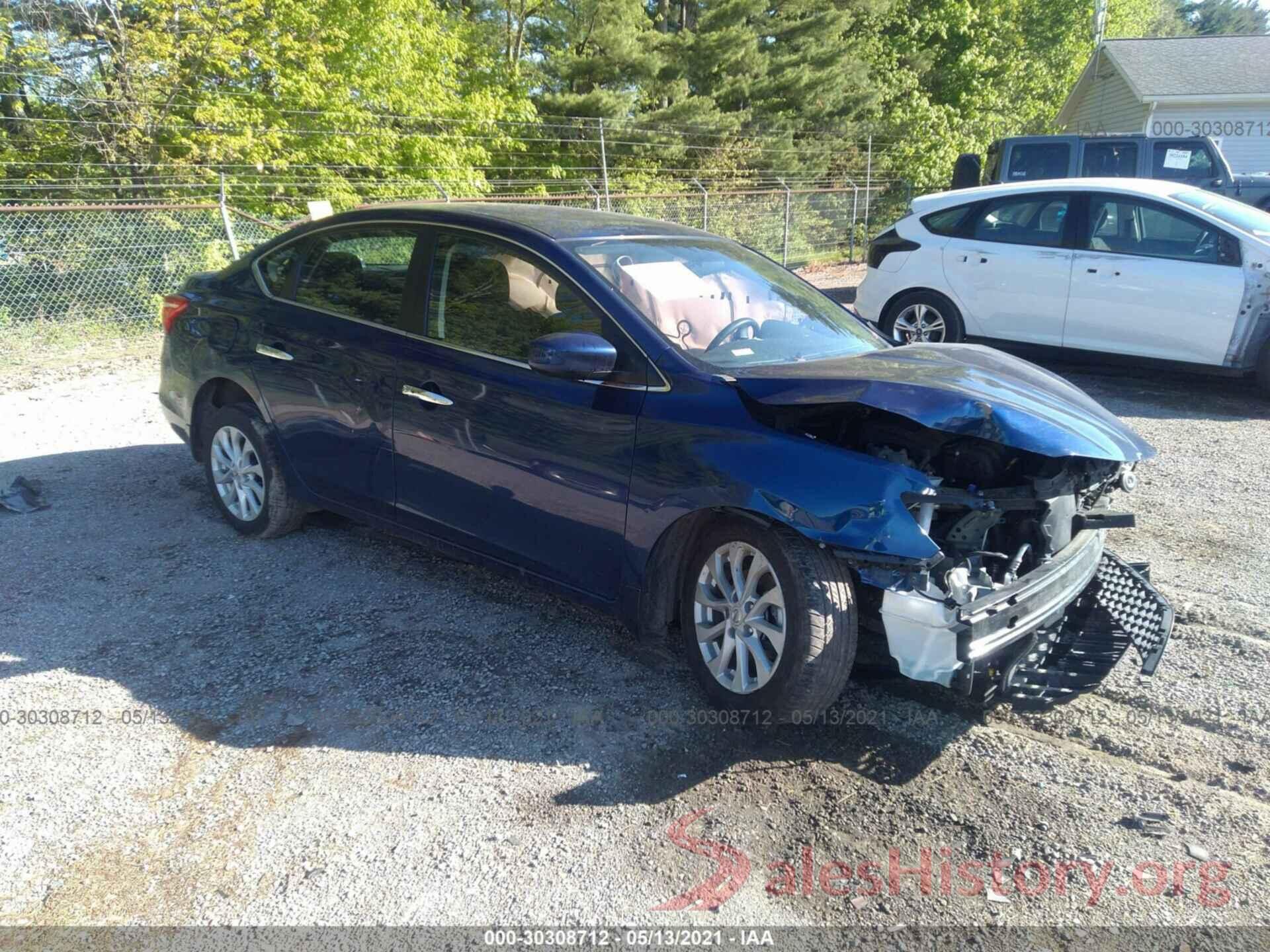 3N1AB7AP3KY327488 2019 NISSAN SENTRA