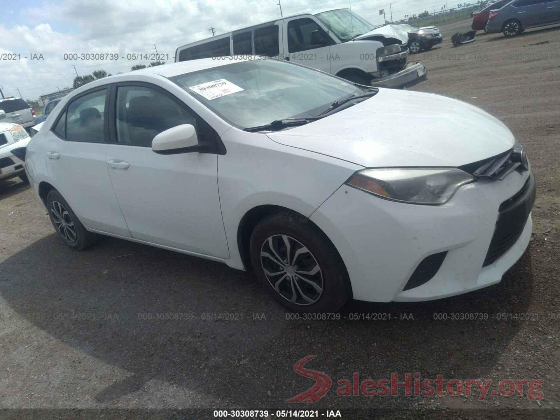 5YFBURHE5GP390322 2016 TOYOTA COROLLA