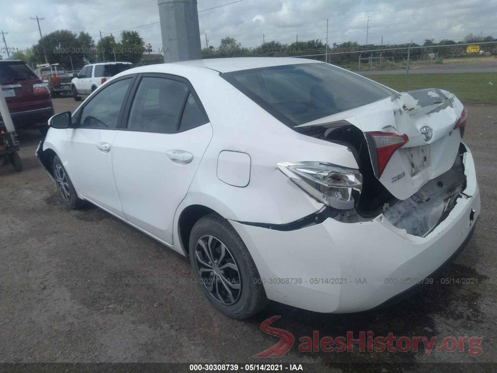 5YFBURHE5GP390322 2016 TOYOTA COROLLA