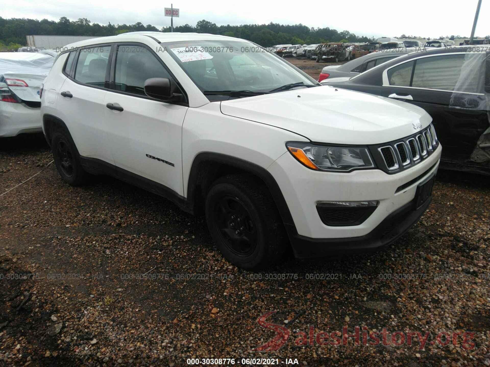 3C4NJCAB4HT661114 2017 JEEP COMPASS