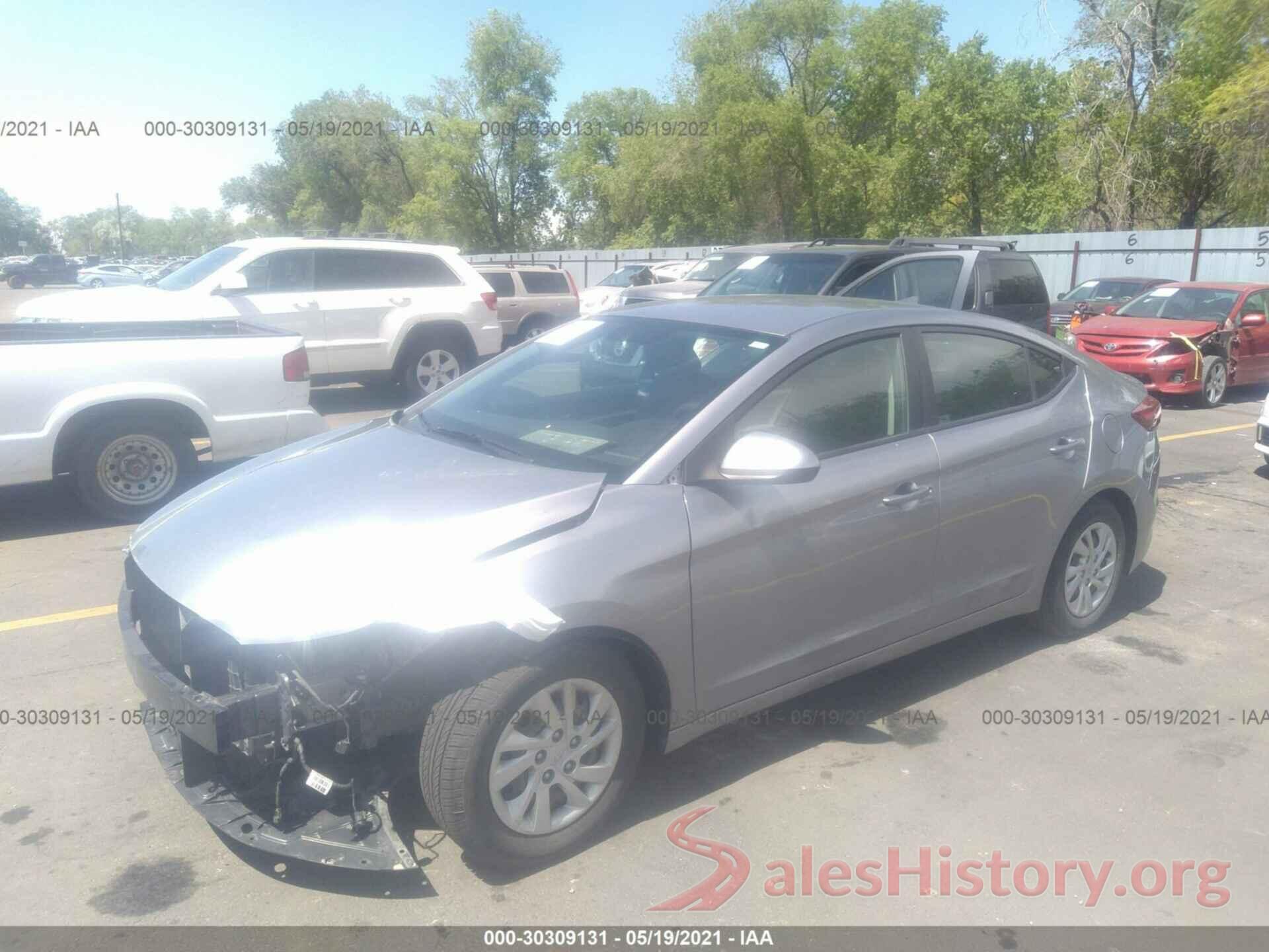 5NPD74LF4HH037359 2017 HYUNDAI ELANTRA