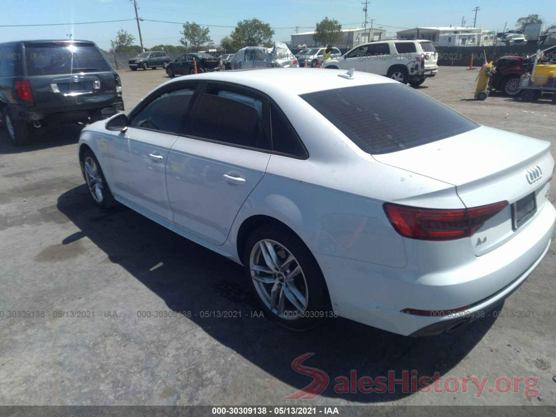 WAUKMAF40HN047232 2017 AUDI A4