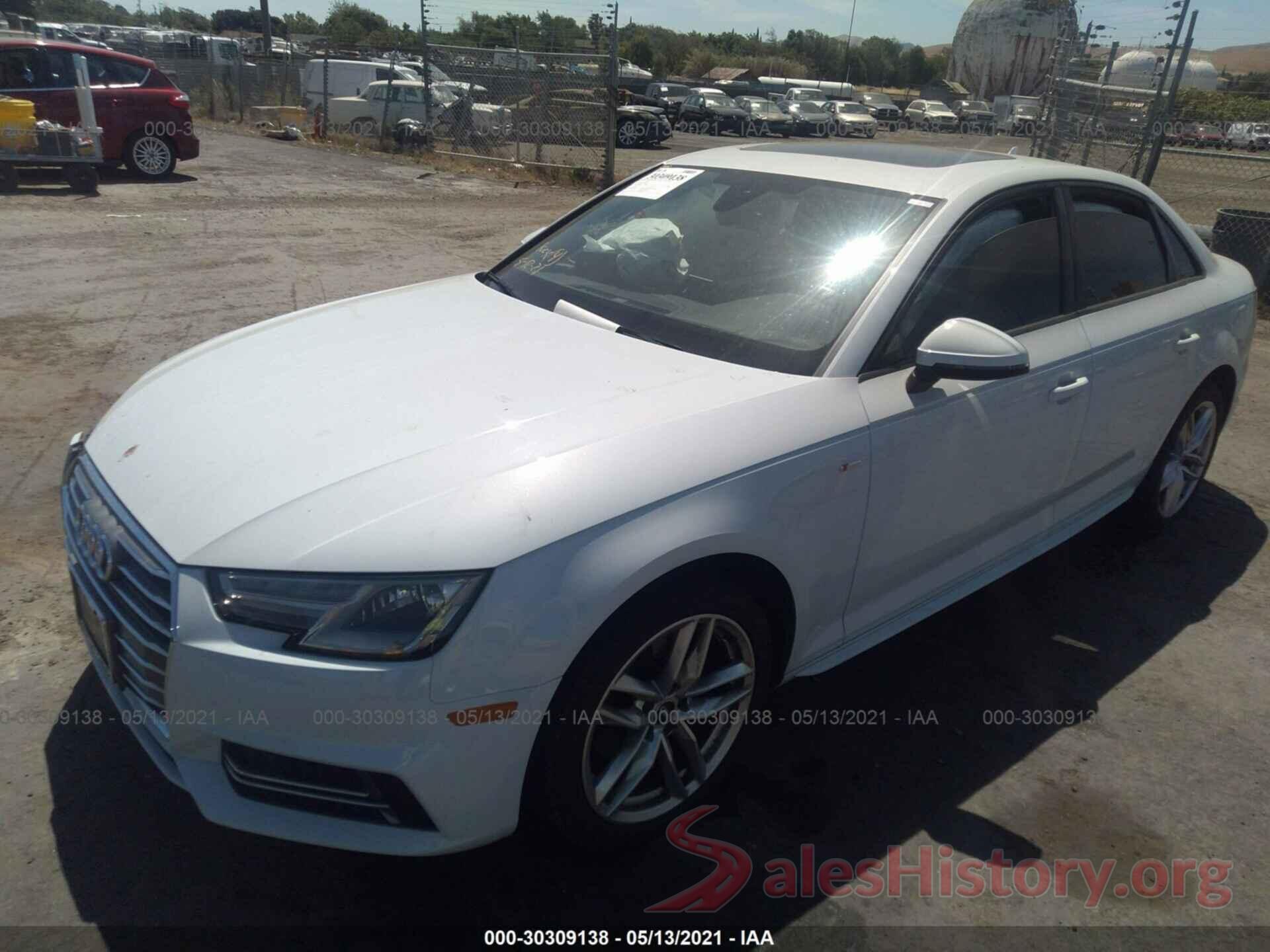 WAUKMAF40HN047232 2017 AUDI A4