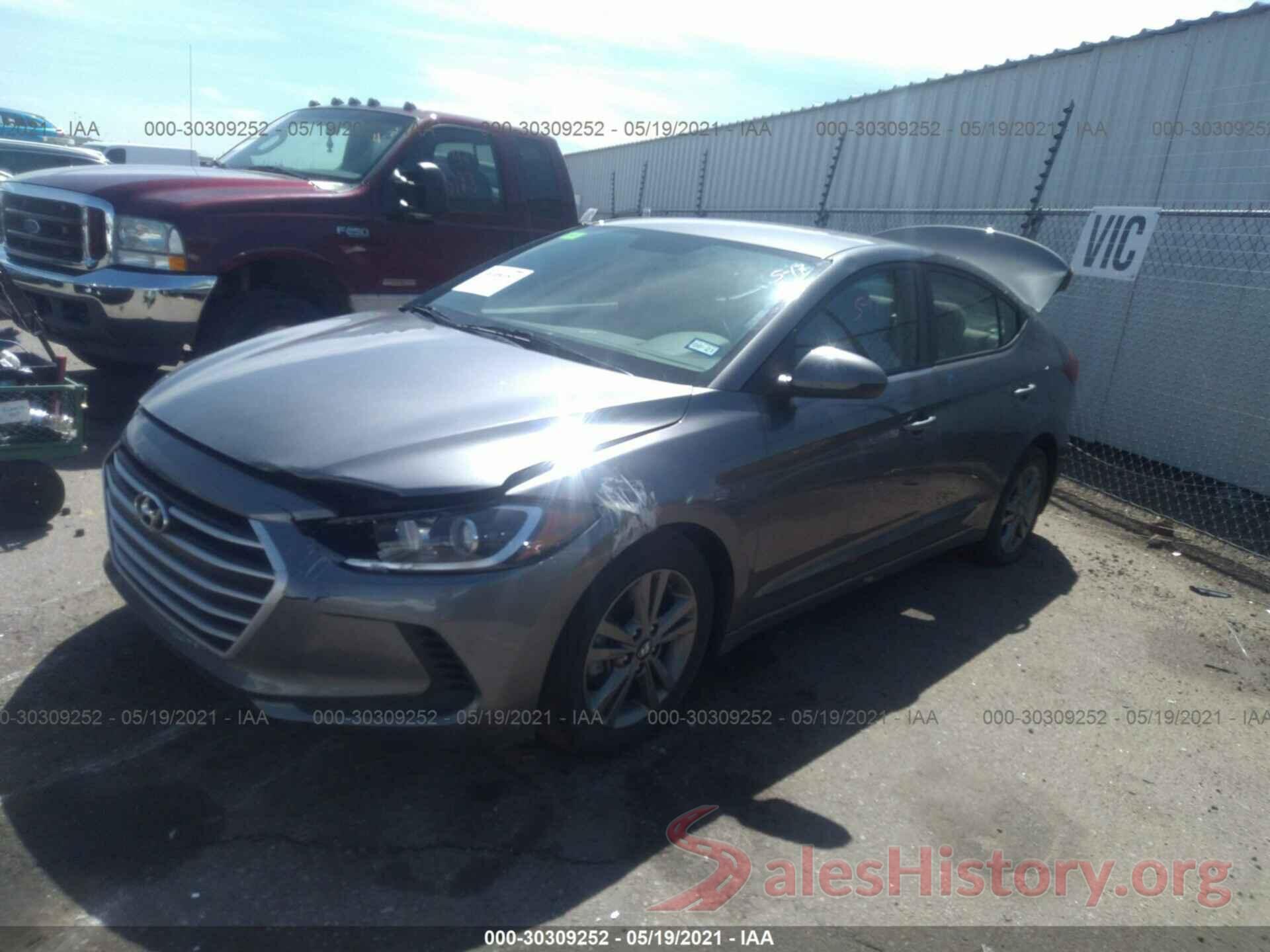 5NPD84LF7JH377656 2018 HYUNDAI ELANTRA