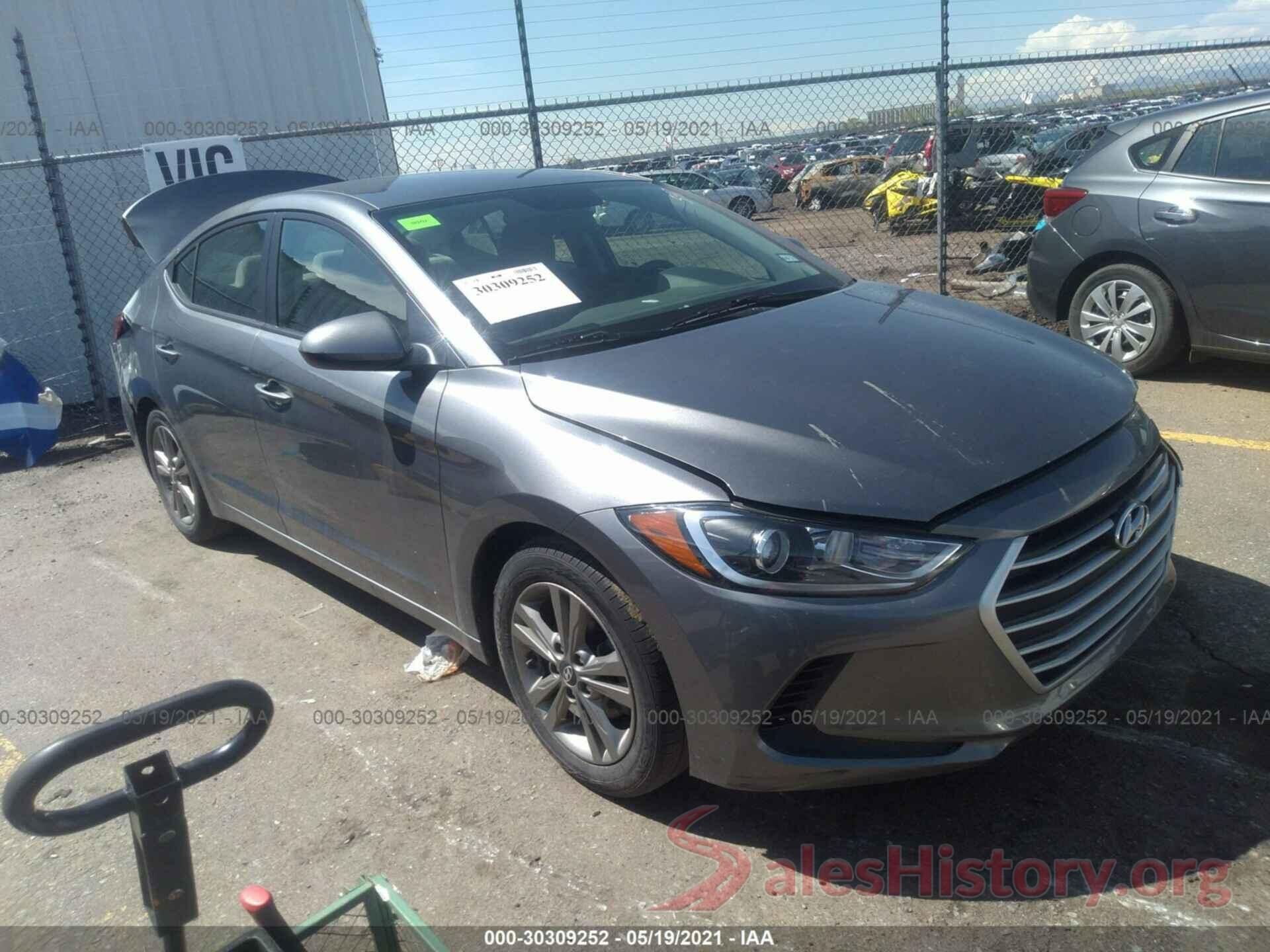 5NPD84LF7JH377656 2018 HYUNDAI ELANTRA