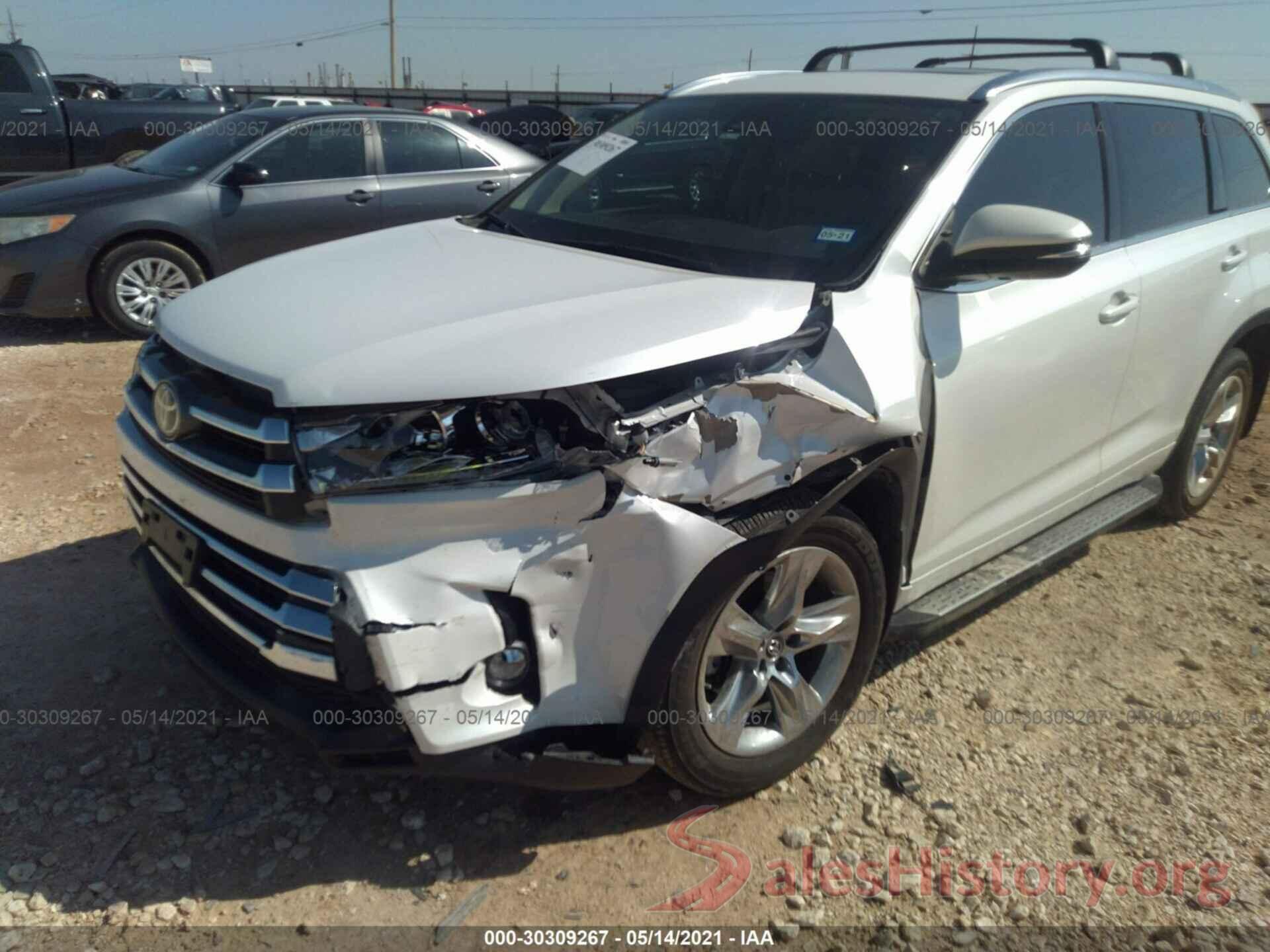 5TDYZRFH5JS251816 2018 TOYOTA HIGHLANDER