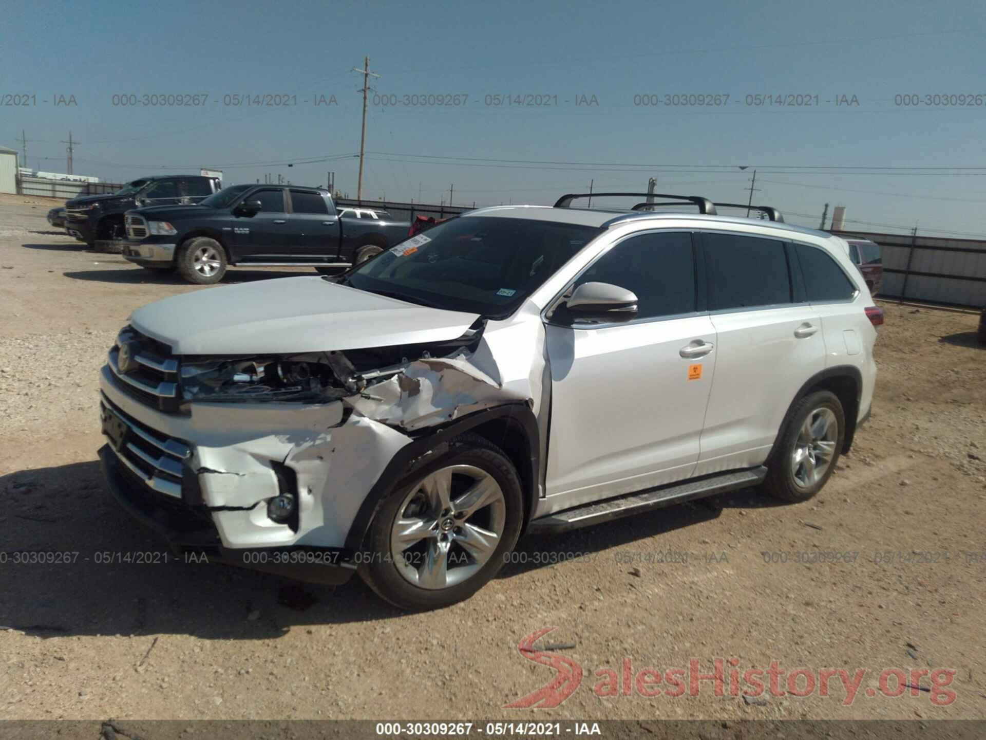 5TDYZRFH5JS251816 2018 TOYOTA HIGHLANDER