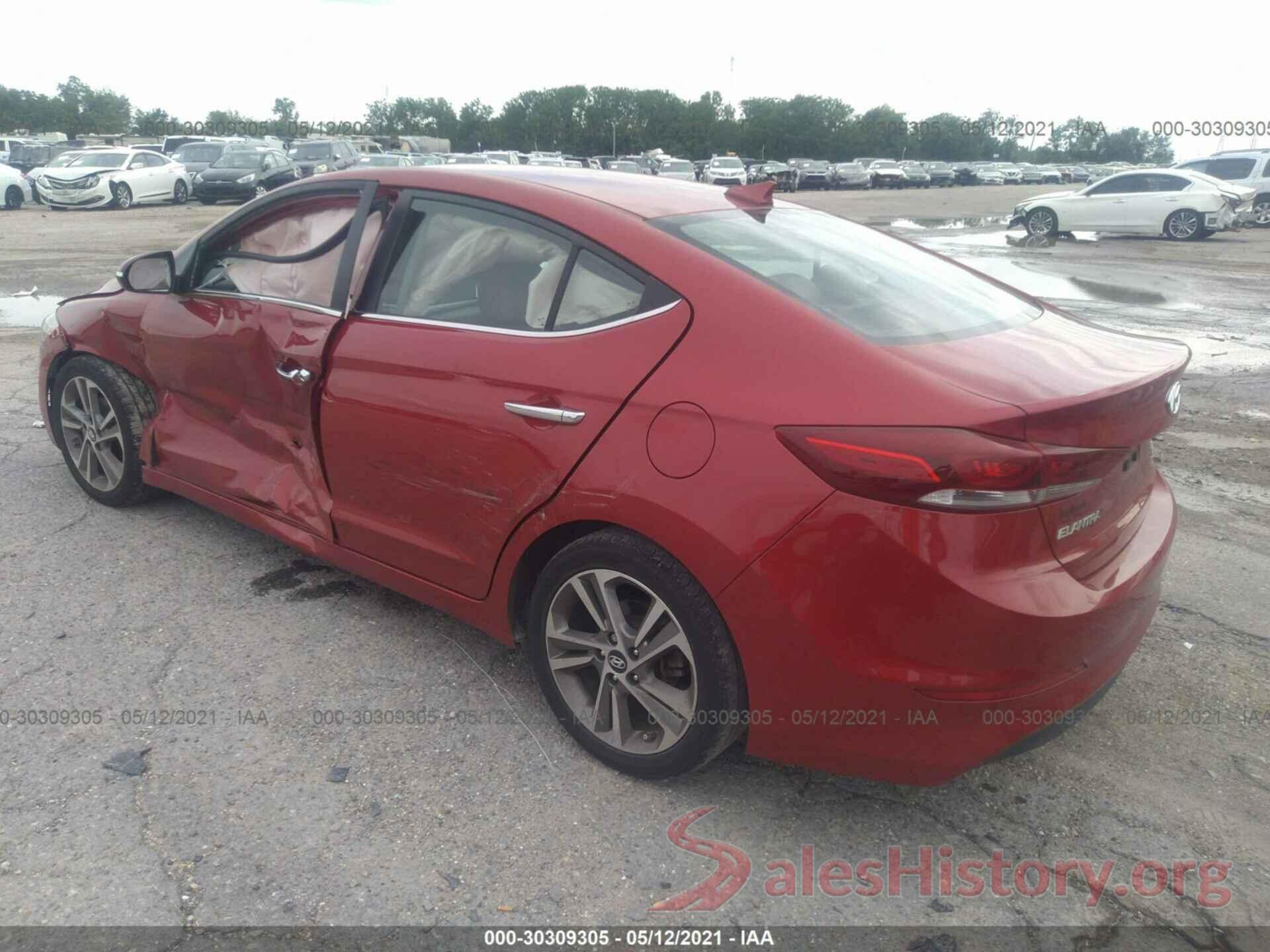 5NPD84LF1HH006146 2017 HYUNDAI ELANTRA