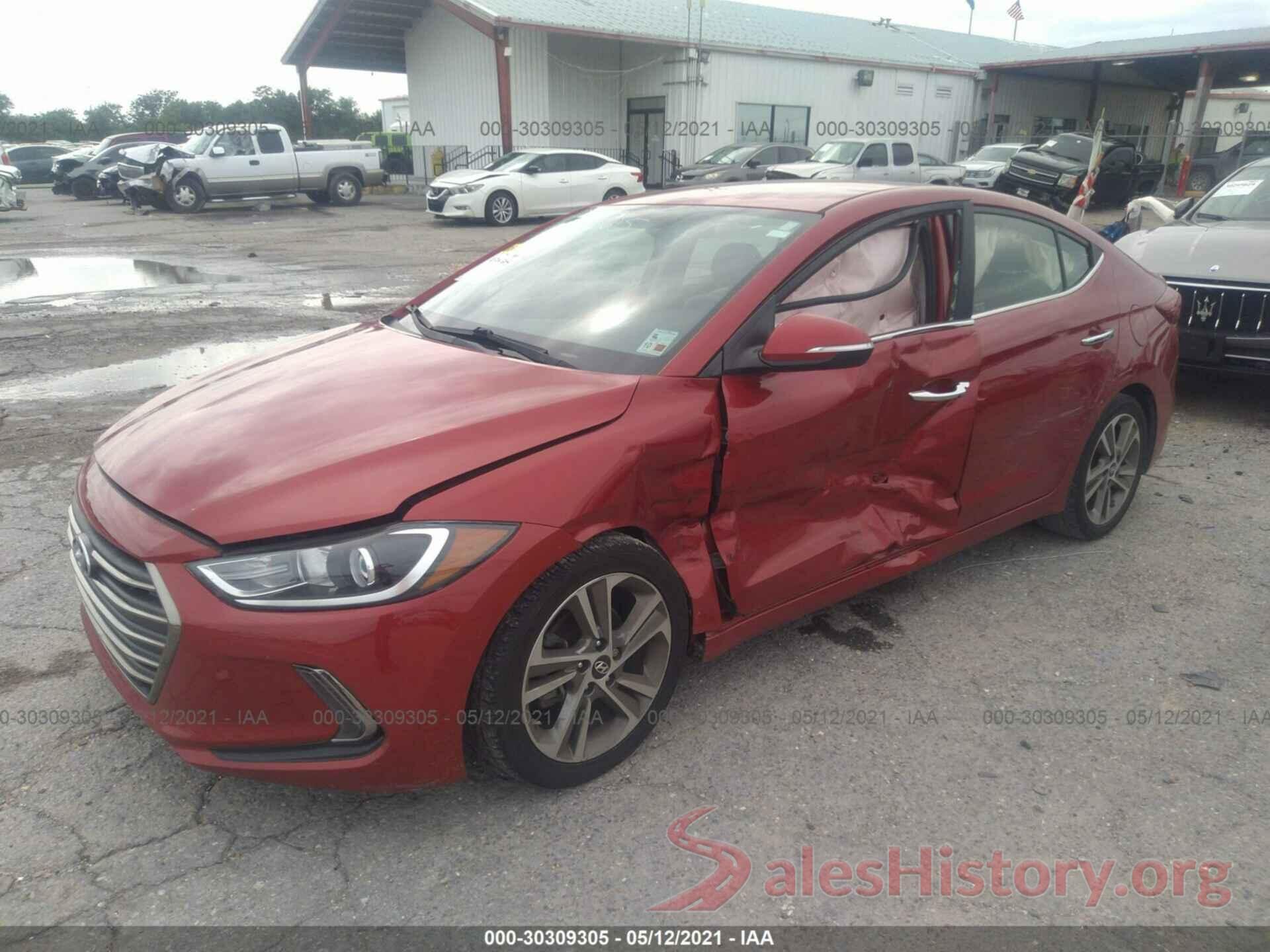 5NPD84LF1HH006146 2017 HYUNDAI ELANTRA