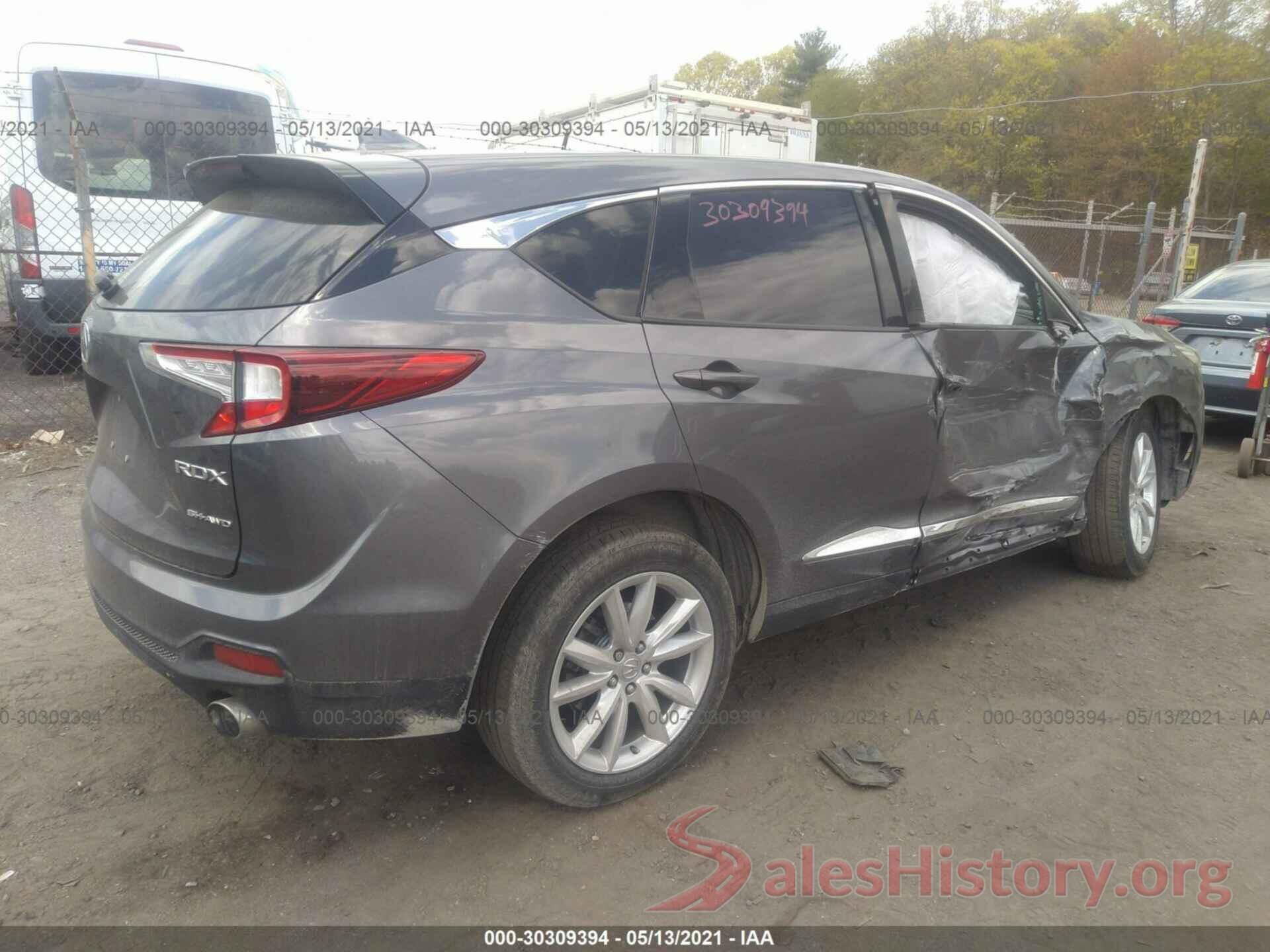 5J8TC2H36KL031447 2019 ACURA RDX