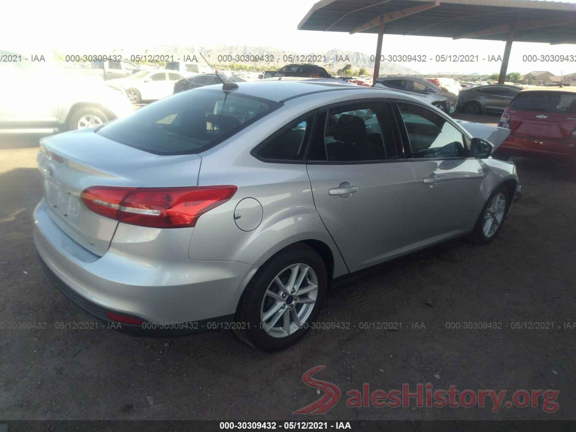 1FADP3F29HL206117 2017 FORD FOCUS