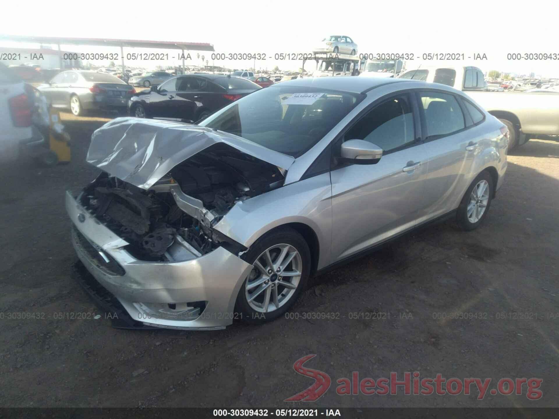 1FADP3F29HL206117 2017 FORD FOCUS