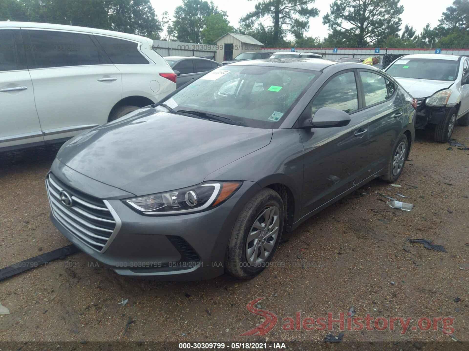 KMHD74LF5JU606968 2018 HYUNDAI ELANTRA