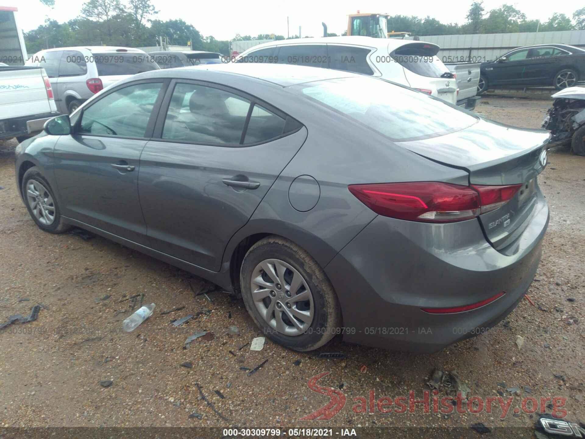 KMHD74LF5JU606968 2018 HYUNDAI ELANTRA