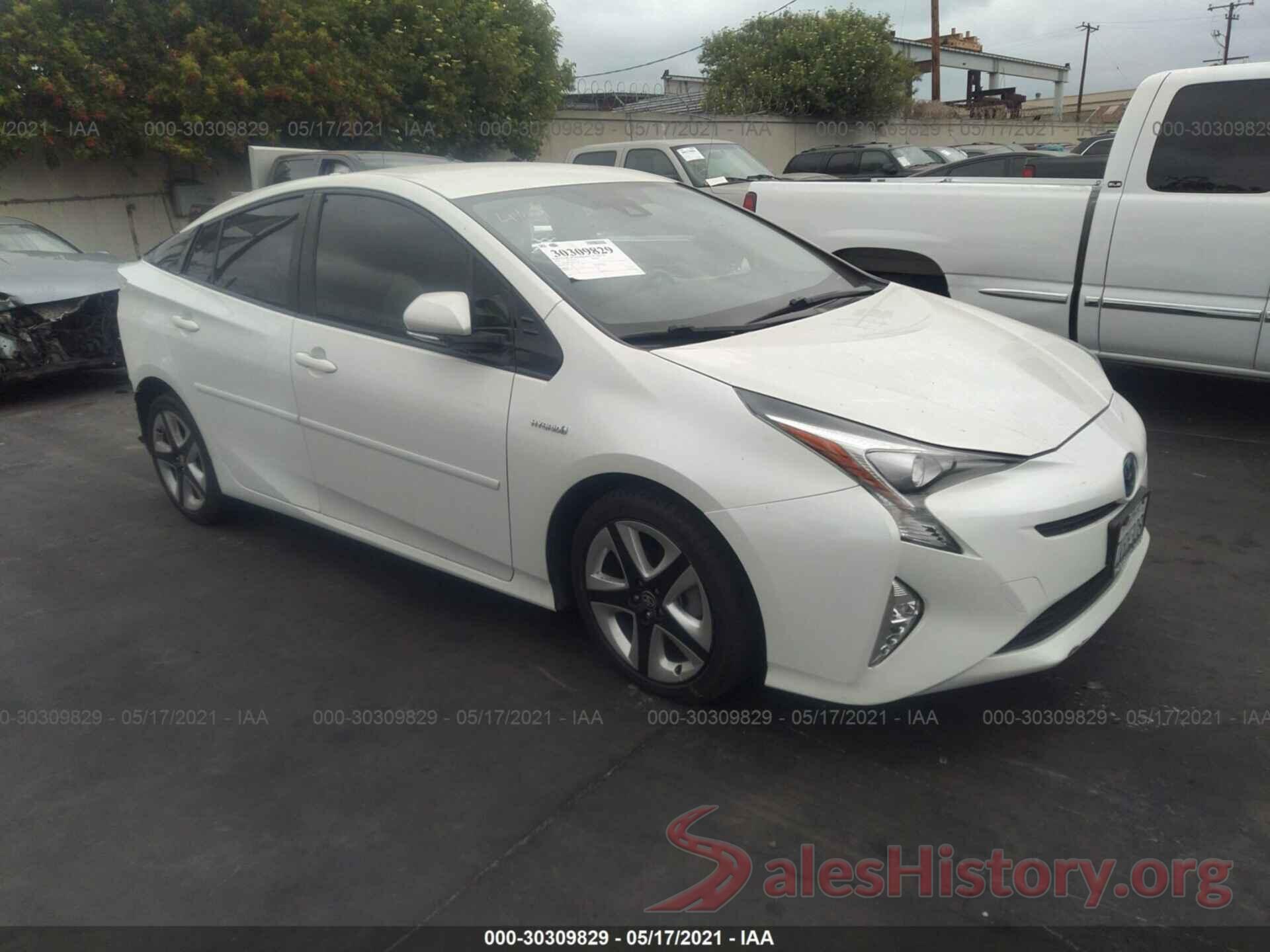 JTDKARFU0G3016230 2016 TOYOTA PRIUS