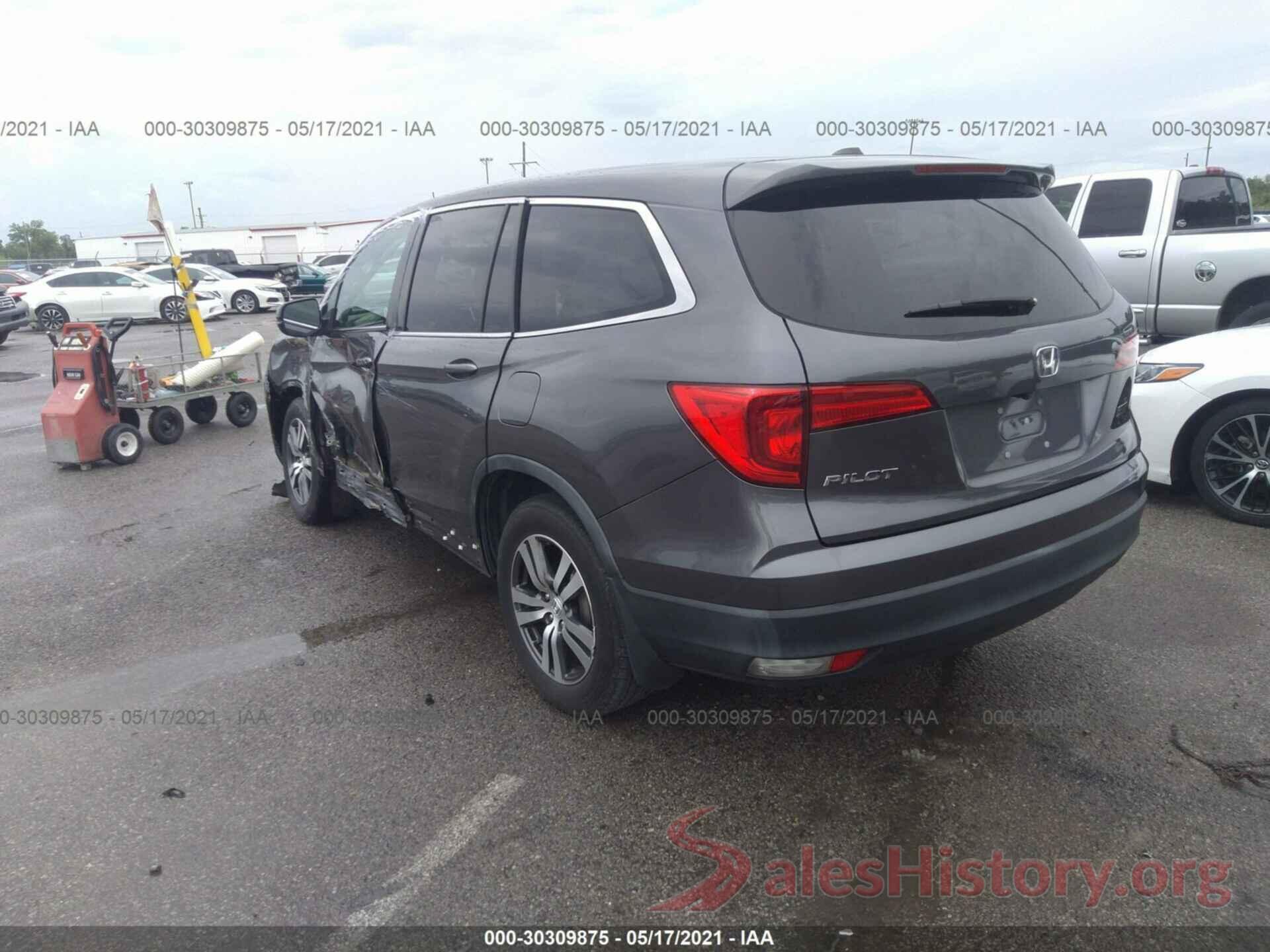 5FNYF5H54HB027309 2017 HONDA PILOT