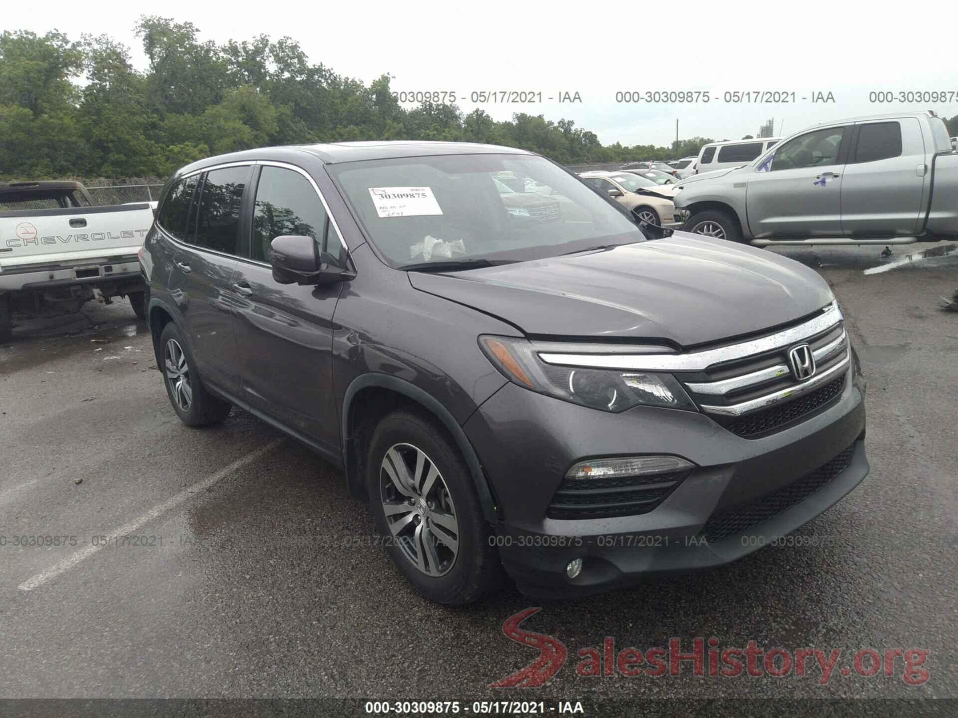 5FNYF5H54HB027309 2017 HONDA PILOT