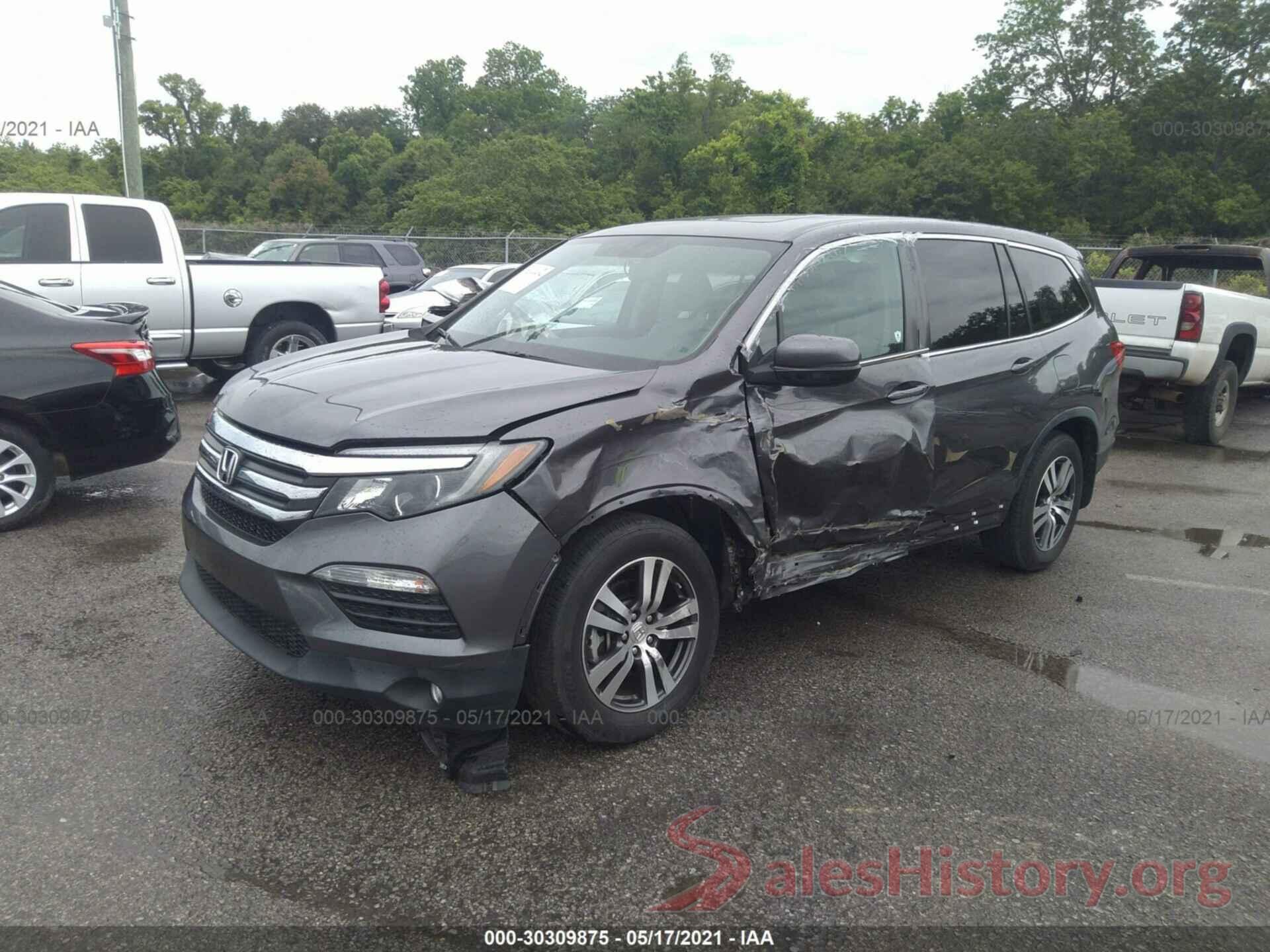 5FNYF5H54HB027309 2017 HONDA PILOT